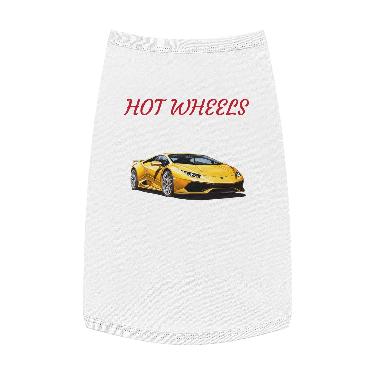 Princess Grace Hot Wheels Pet Tank Top Stylish Dog Shirt for Car Lovers
