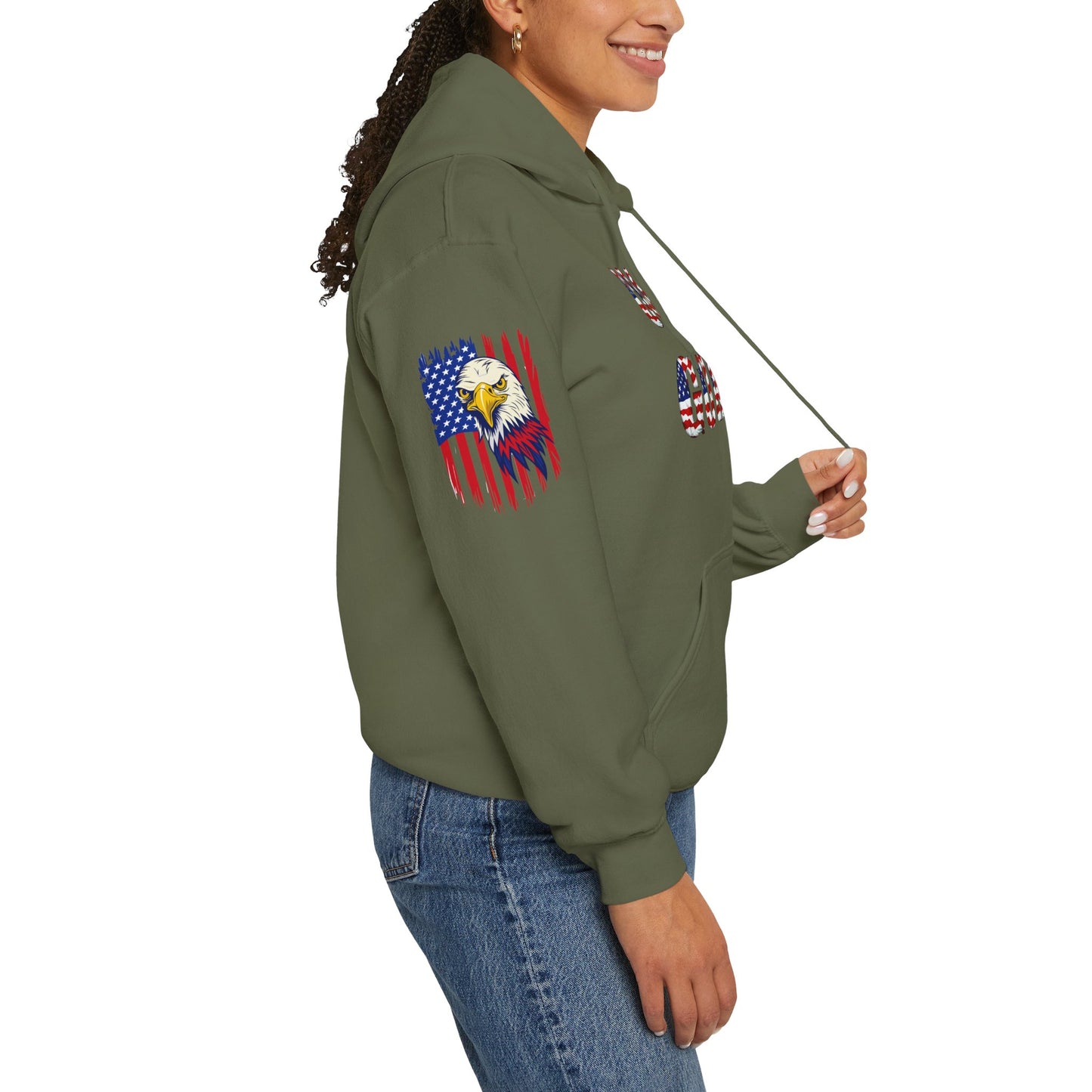 Princess Grace Patriotic Coast Guard Sweatshirt Unisex Heavy Blend Hoodie