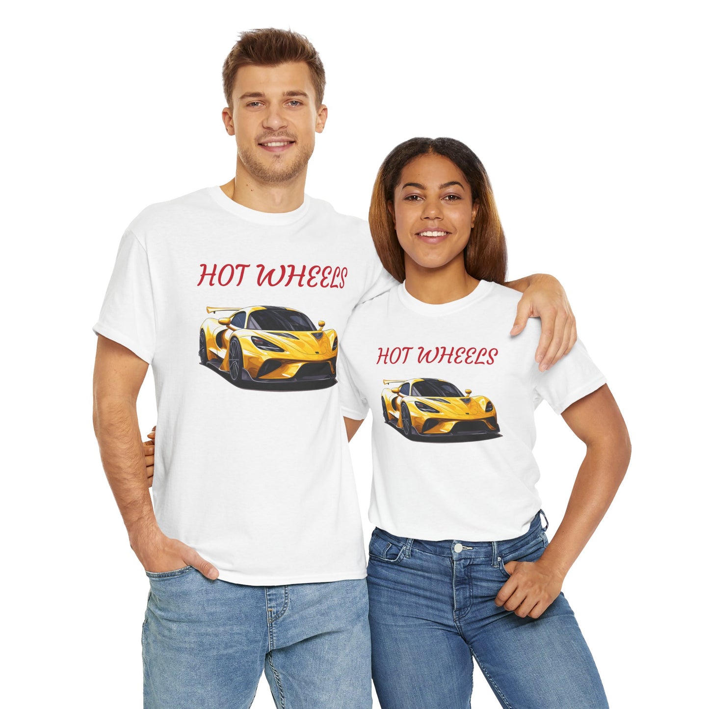 Princess Grace Hot Wheels Unisex Heavy Cotton Tee Perfect for Car Enthusiasts