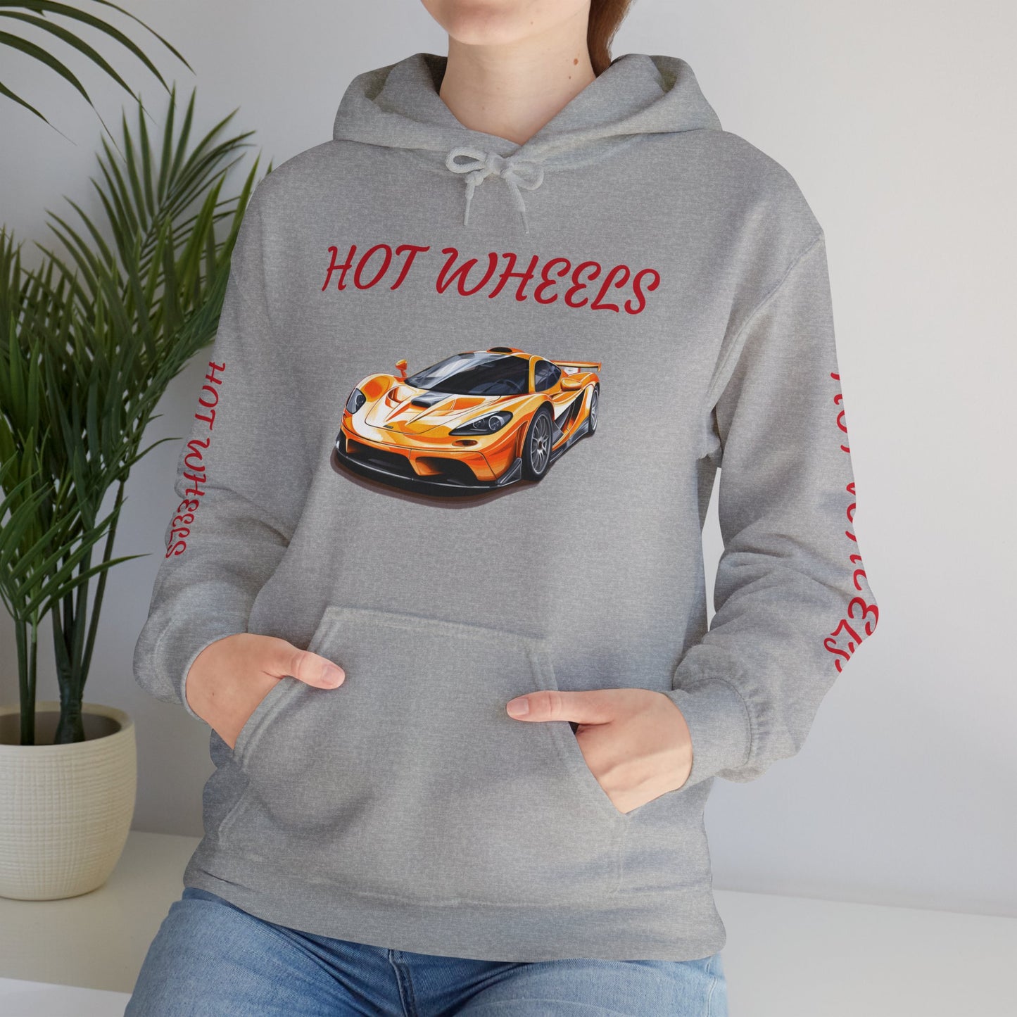 Princess Grace Hot Wheels Unisex Hoodie Graphic Sweatshirt for Car Enthusiasts