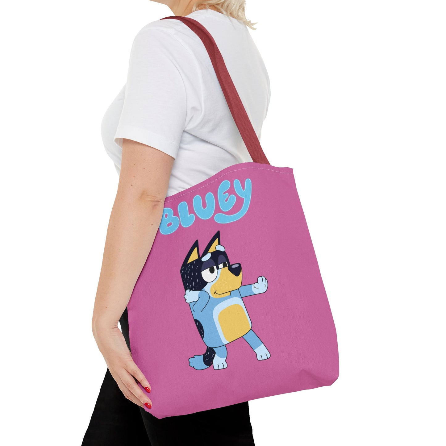 Princess Grace Bluey Character Tote Bag Fun and Playful Design for Dog Lovers