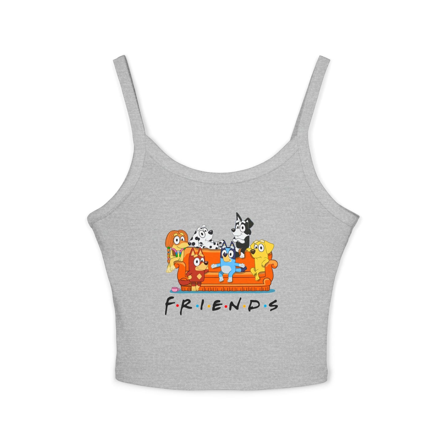 Princess Grace Bluey & Friends Women's Spaghetti Strap Tank Top