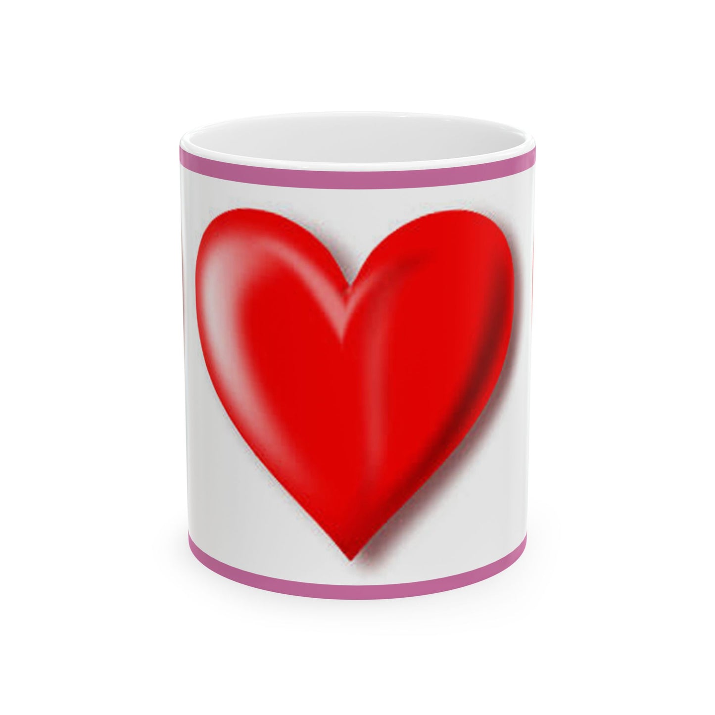 Princess Grace Heart Design Ceramic Mug Perfect Gift for Valentine's Day & Love Enthusiasts