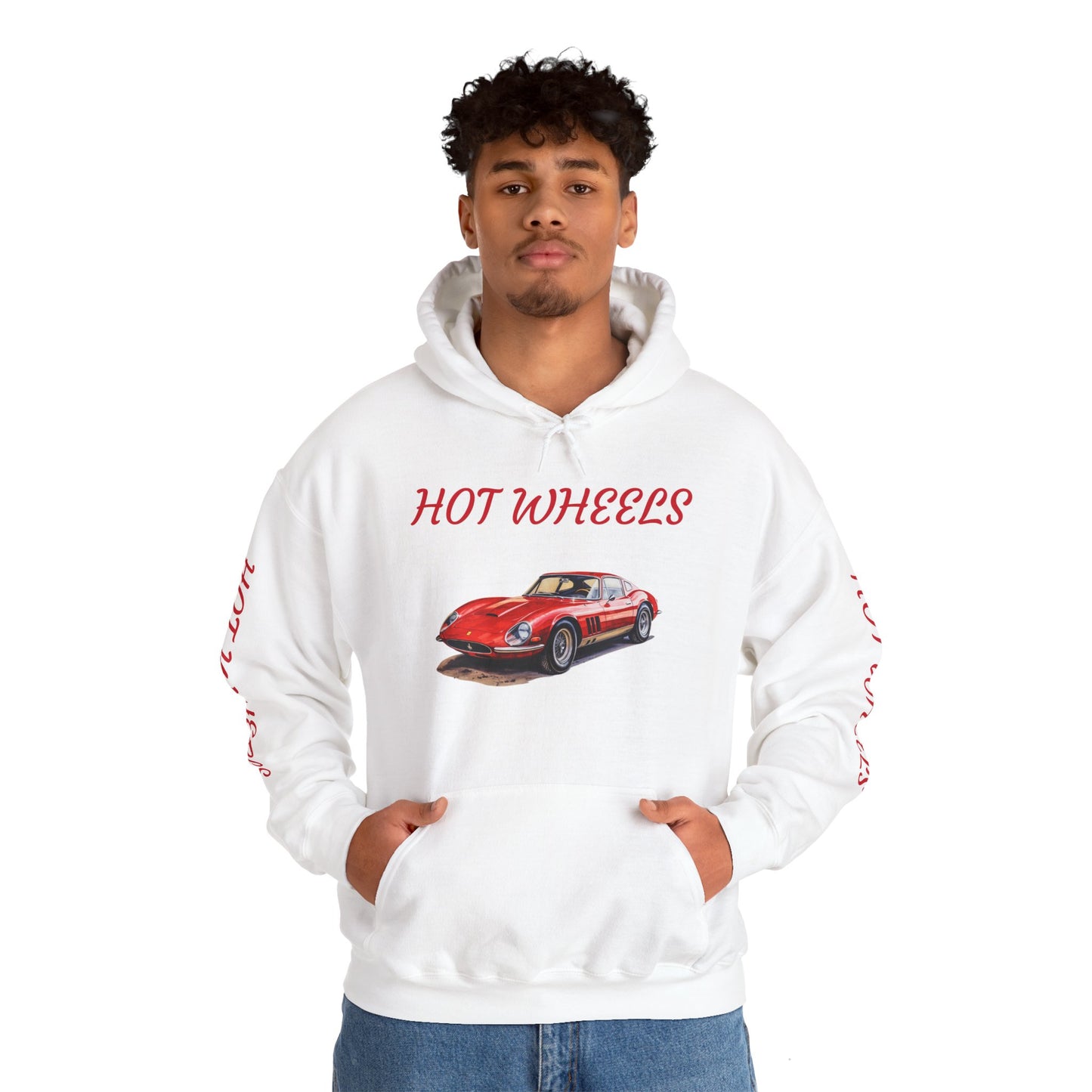 Cool Vintage Car Hoodie - Hot Wheels Design for Auto Enthusiasts