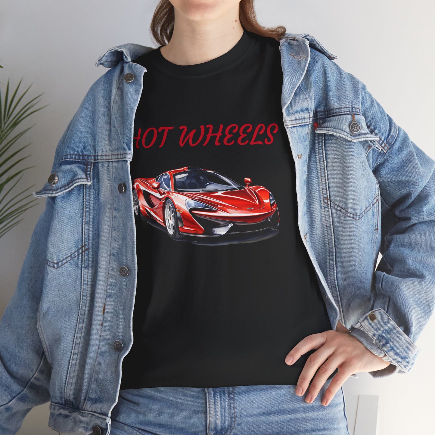 Princess Grace Hot Wheels Car Graphic Unisex Heavy Cotton Tee