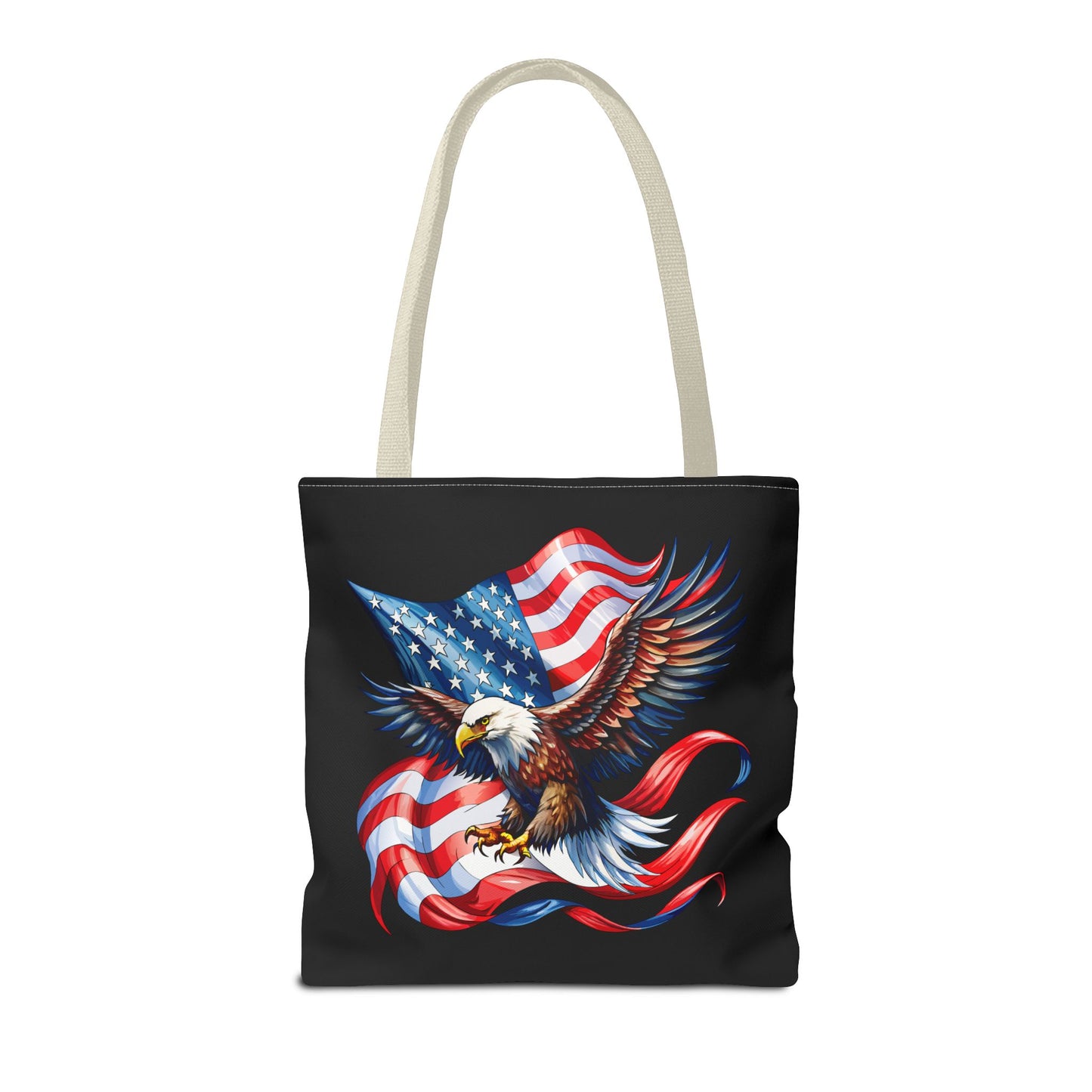 Princess Grace Patriotic Eagle Tote Bag Perfect for Fourth of July and Memorial Day