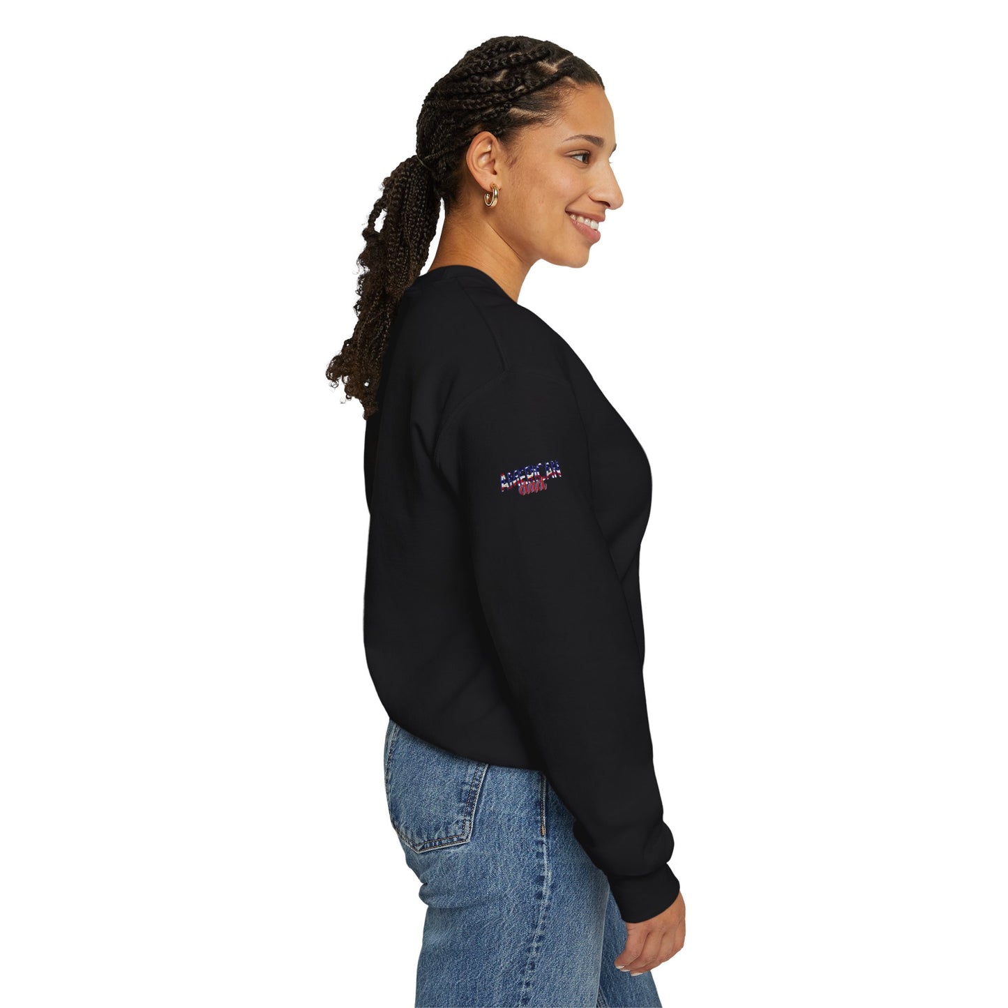 Princess Grace American Dad Unisex Crewneck Sweatshirt Patriotic Gift for Father's Day