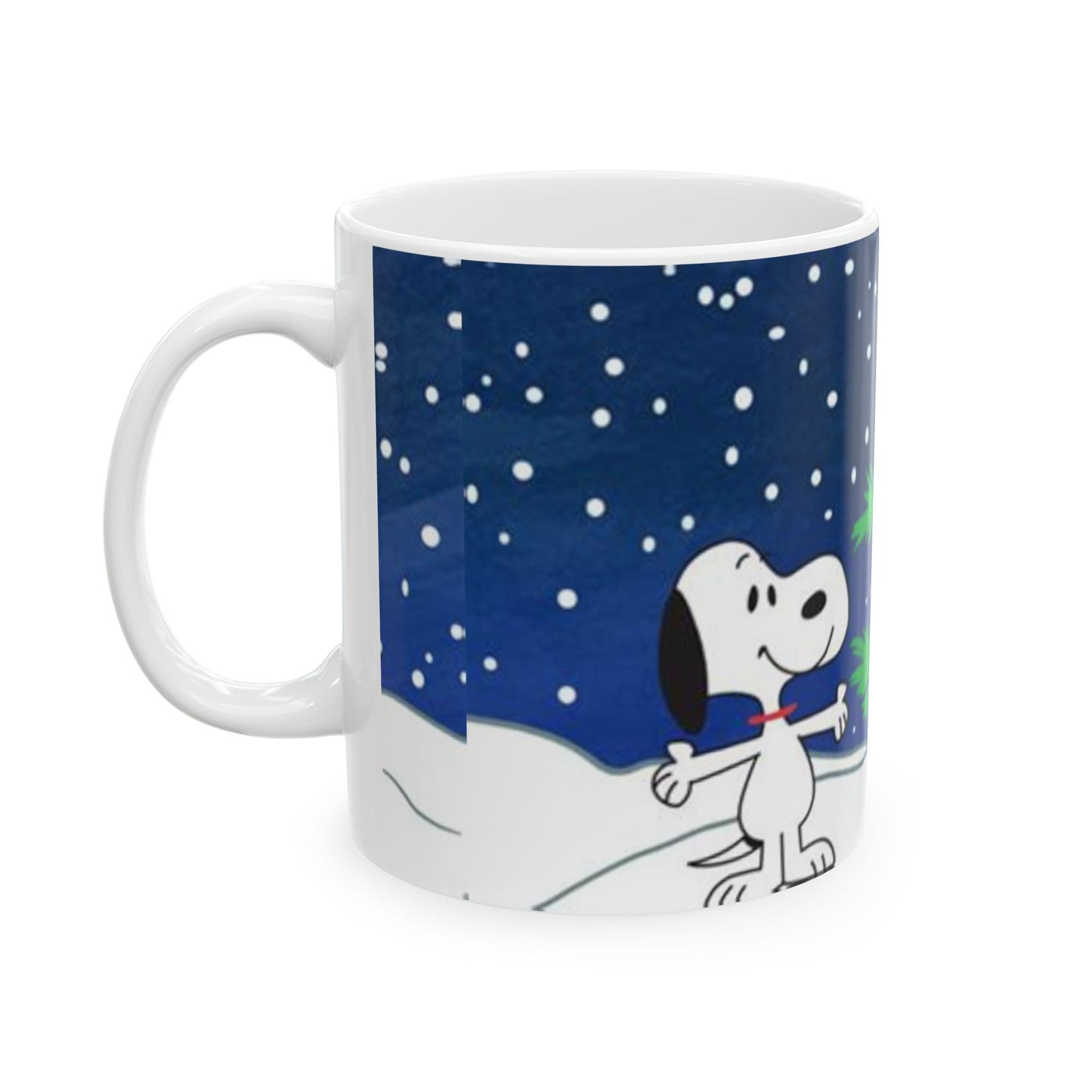 Princess Grace Charlie Brown Christmas Ceramic Mug Perfect Holiday Gift