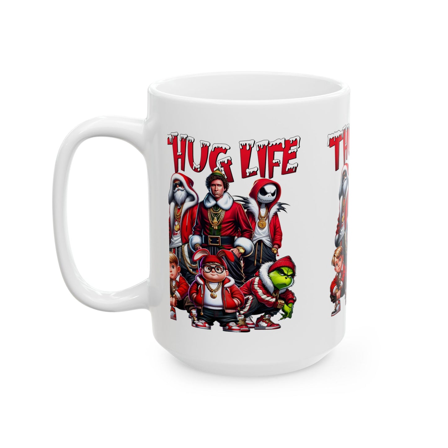 Princess Grace Thug Life Ceramic Mug 11oz & 15oz Fun & Unique Gift for Holidays
