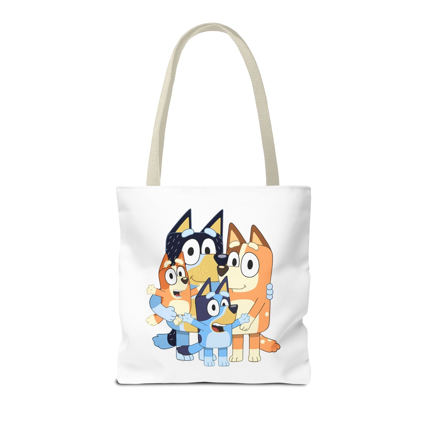 Princess Grace Bluey Family Tote Bag Cute and Fun for Kids and Parents
