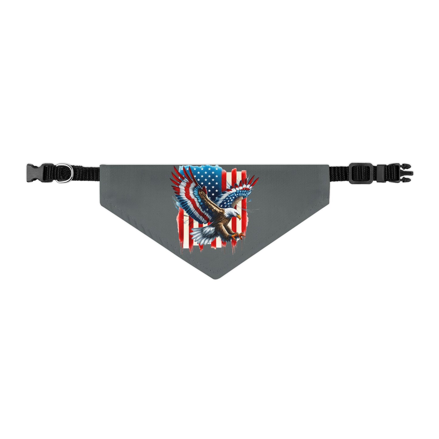 Princess Grace Patriotic Pet Bandana Collar American Eagle Design