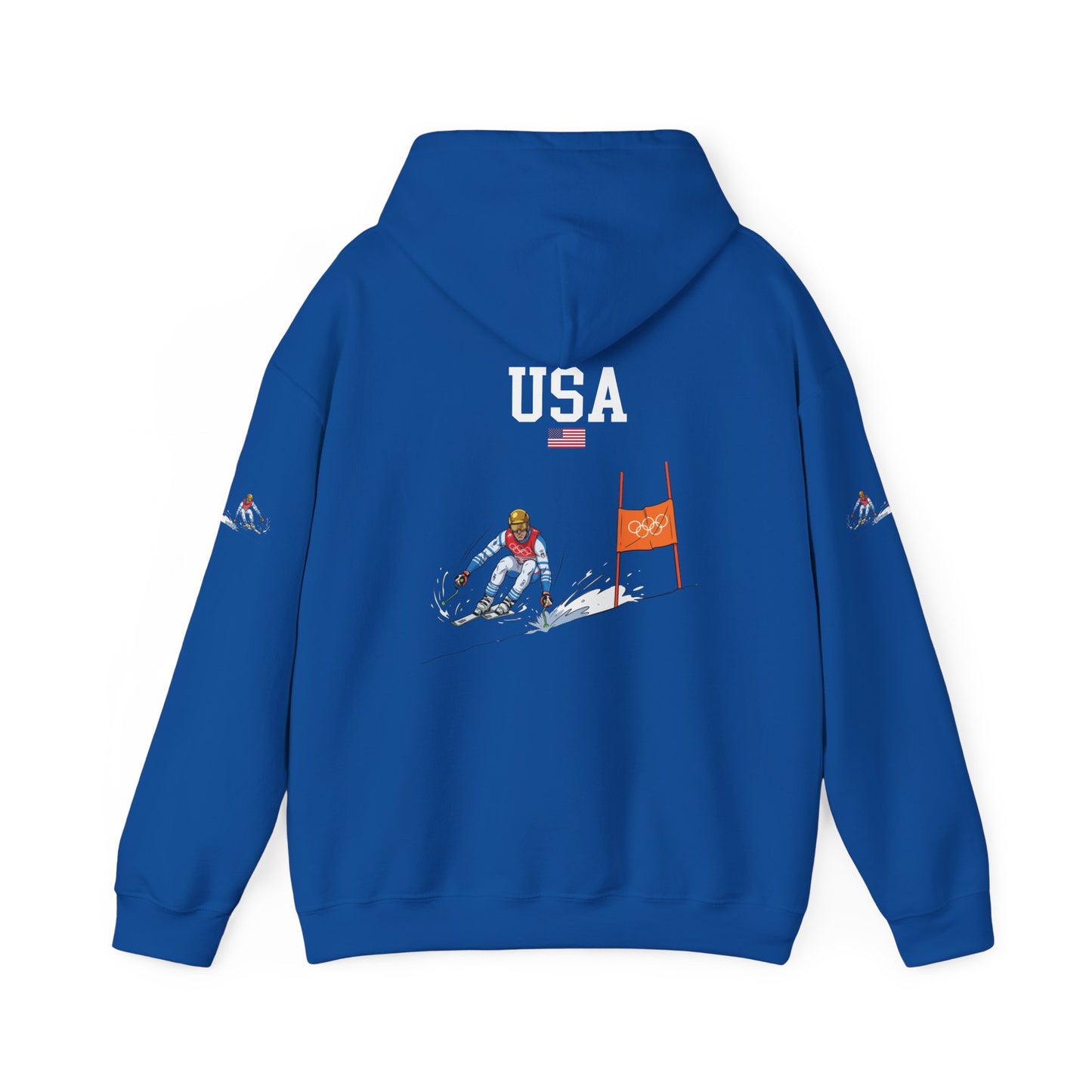 Princess Grace TEAM USA Unisex Heavy Blend Hooded Sweatshirt