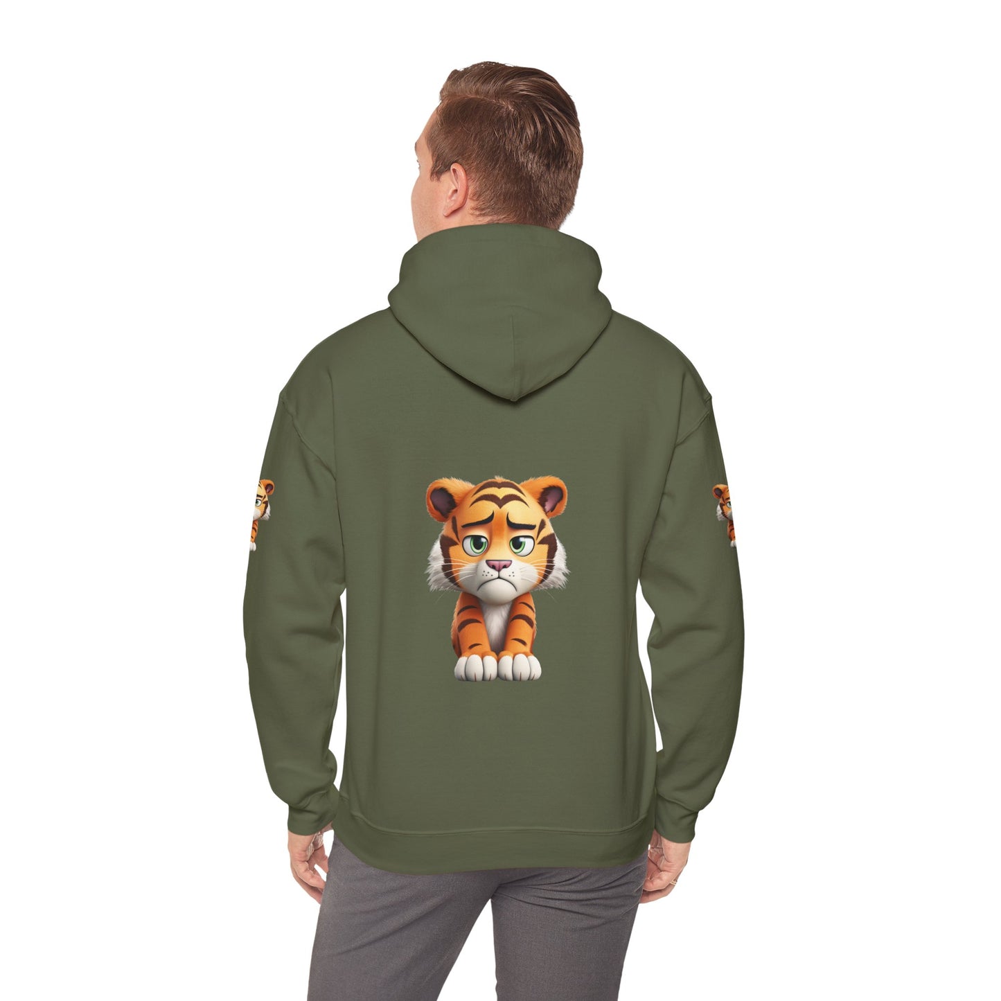 Princess Grace Cute Tiger Graphic Unisex Hoodie