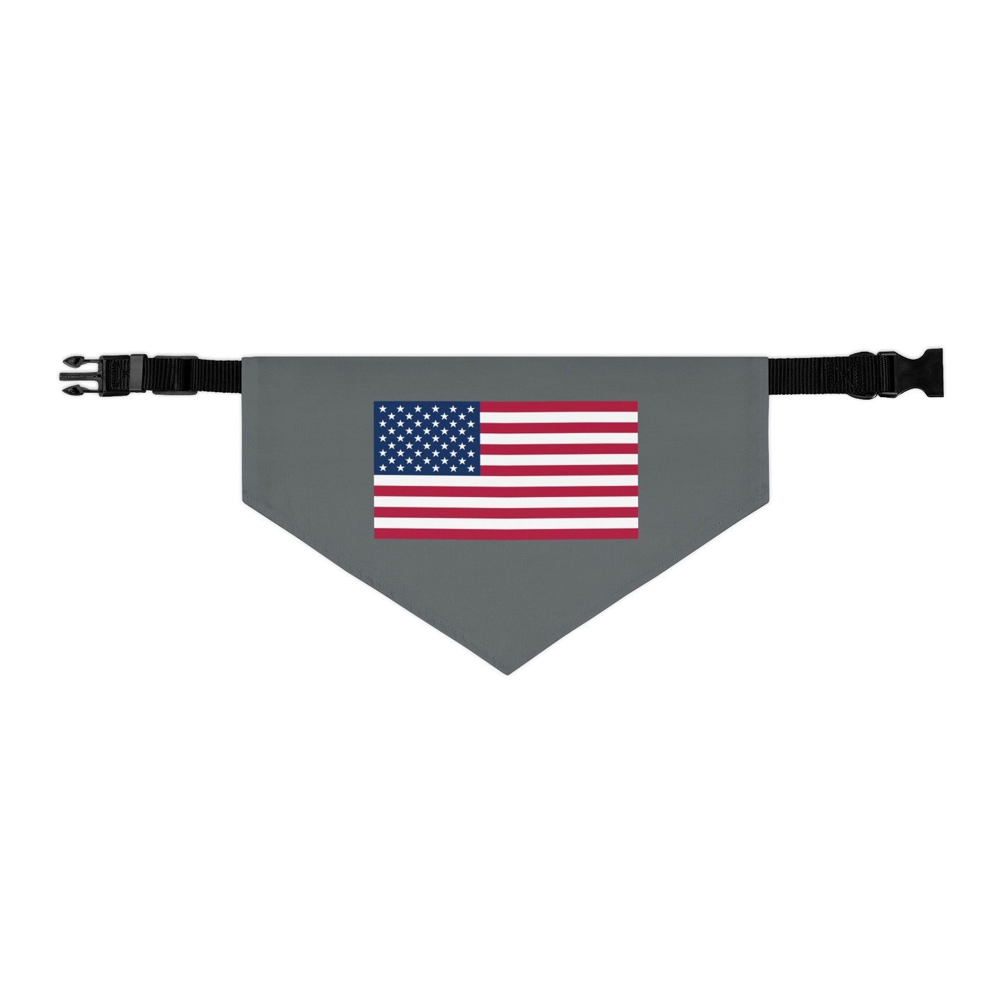 Princess Grace Patriotic Dog Bandana Collar USA Flag Design