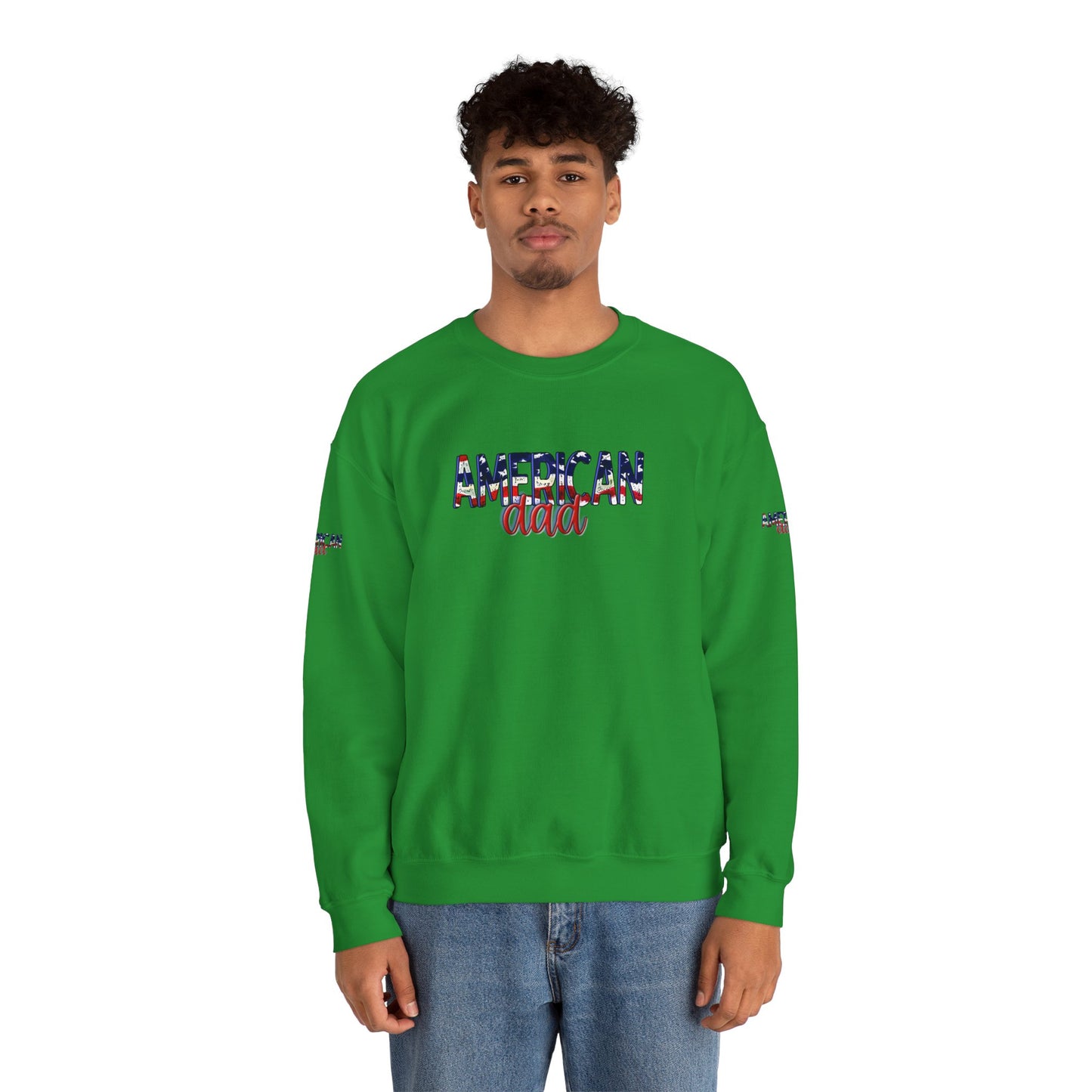 Princess Grace American Dad Unisex Crewneck Sweatshirt Patriotic Gift for Father's Day
