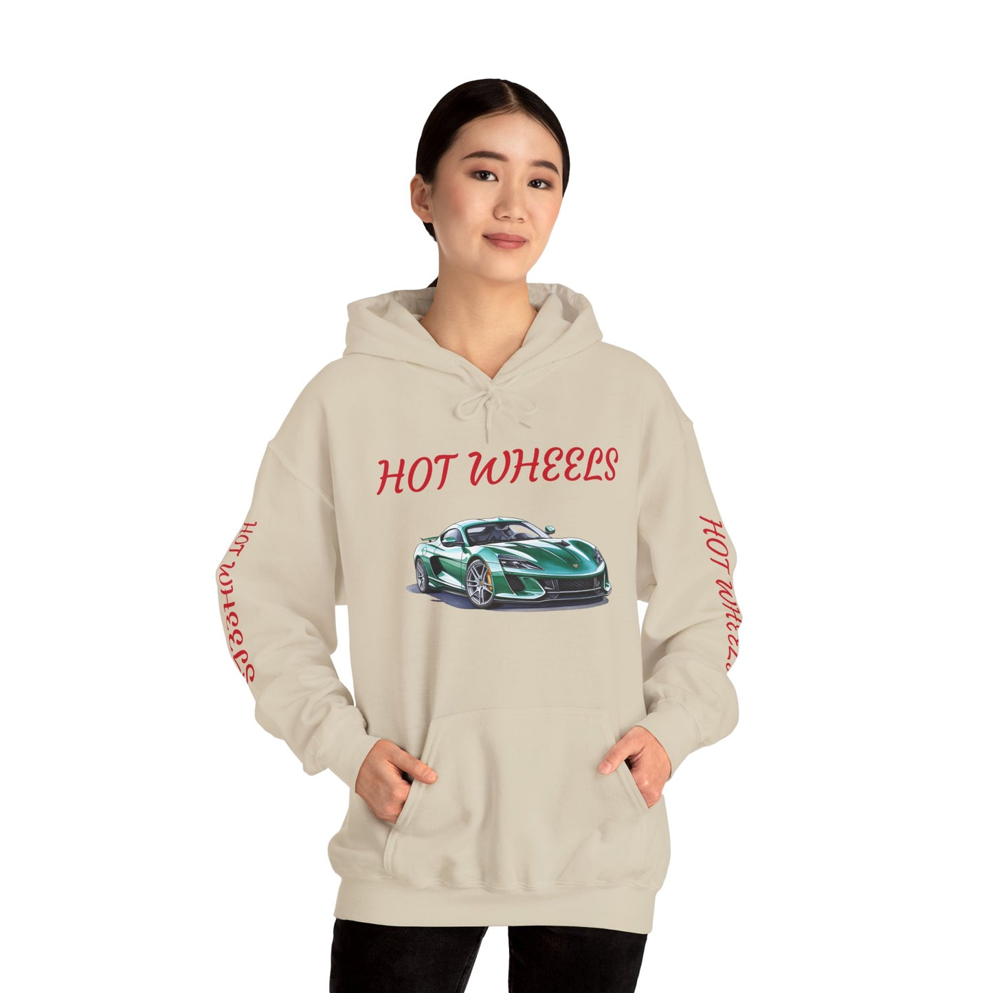 Princess Grace Hot Wheels Automotive Hoodie for Car Enthusiasts Unisex Heavy Blend Sweatshirt