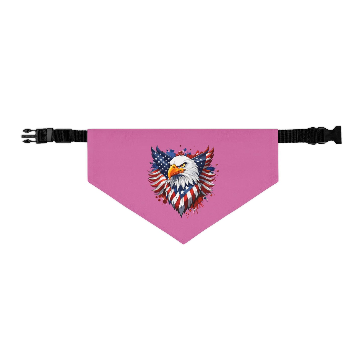 Princess Grace Patriotic Dog Bandana Eagle Design for Pet Lovers