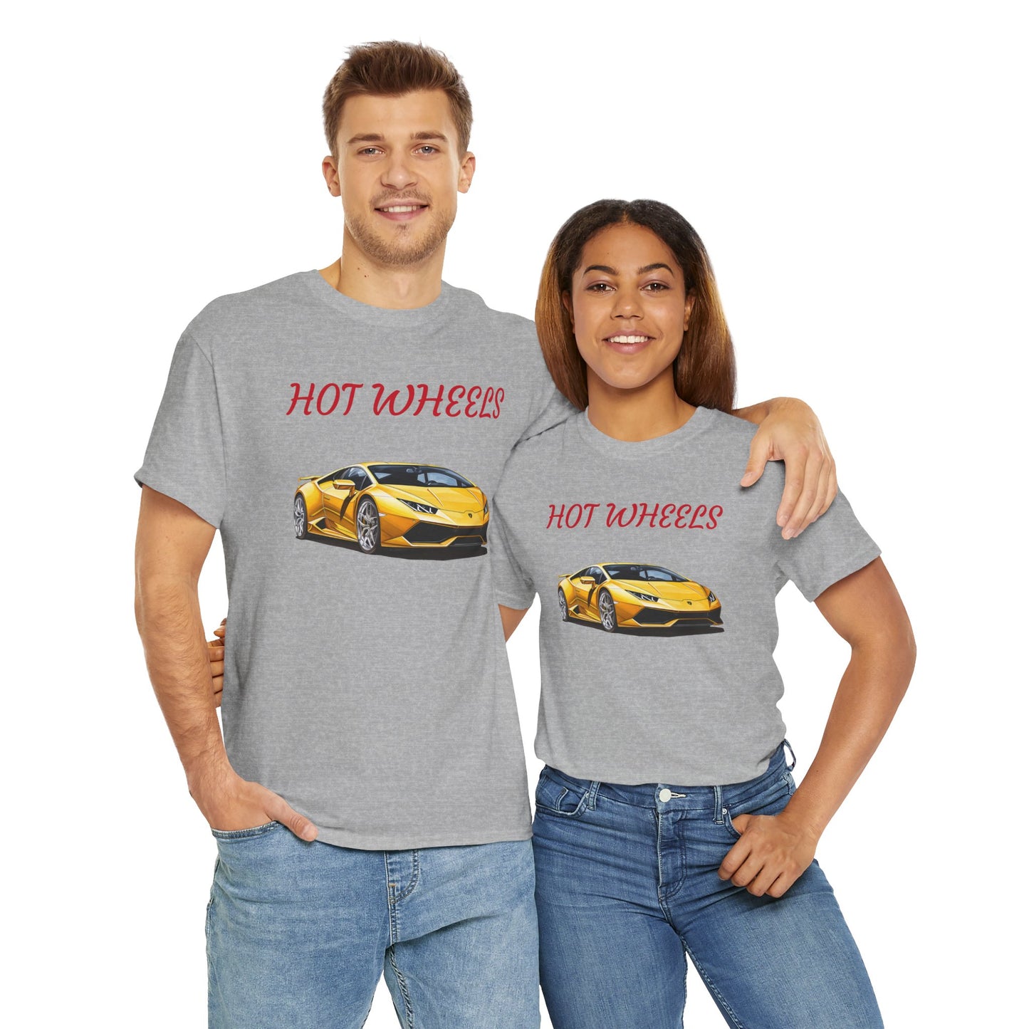 Princess Grace Hot Wheels Unisex Heavy Cotton Tee Perfect for Car Enthusiasts