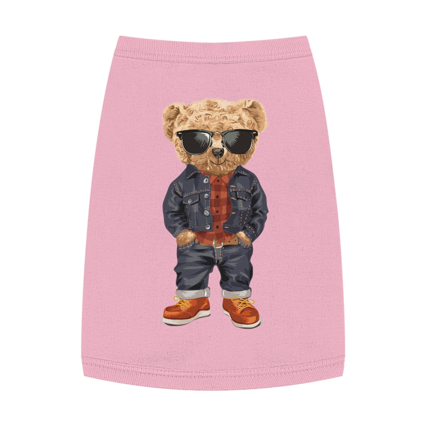 Princess Grace CUTE Cool Bear Pet Tank Top Trendy Dog Apparel for Stylish Pets