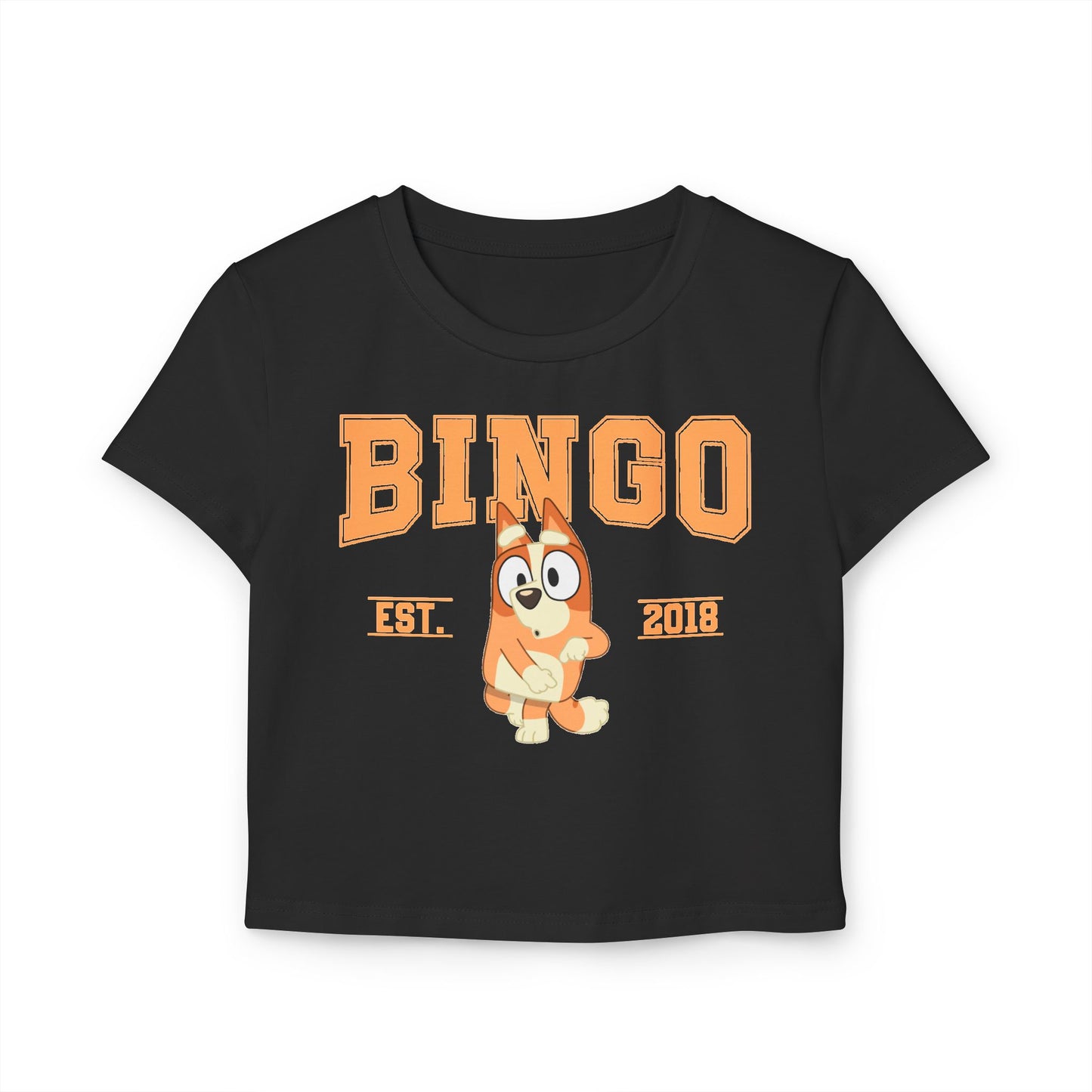 Princess Grace Bluey Cute Bingo & Bluey Graphic Baby Tee