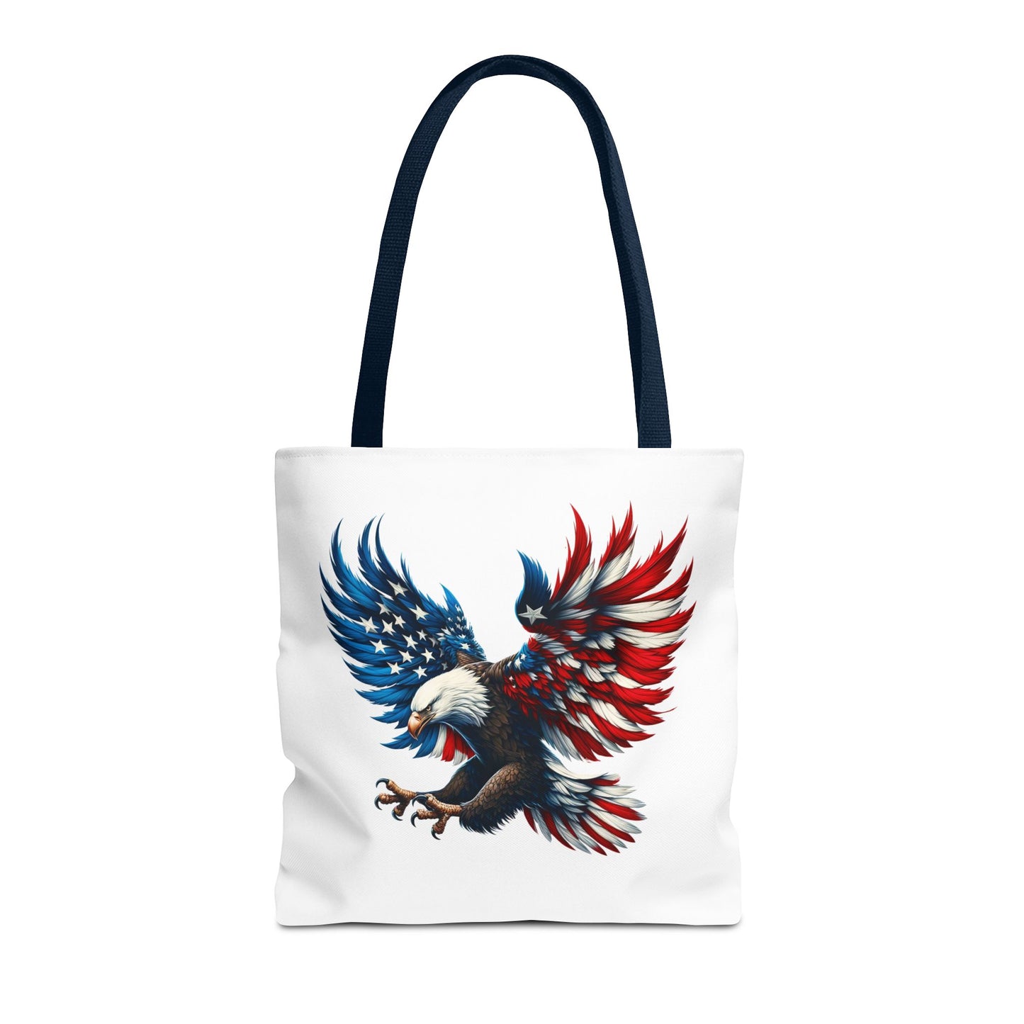 Princess Grace Patriotic American Eagle Tote Bag Bold Freedom Design