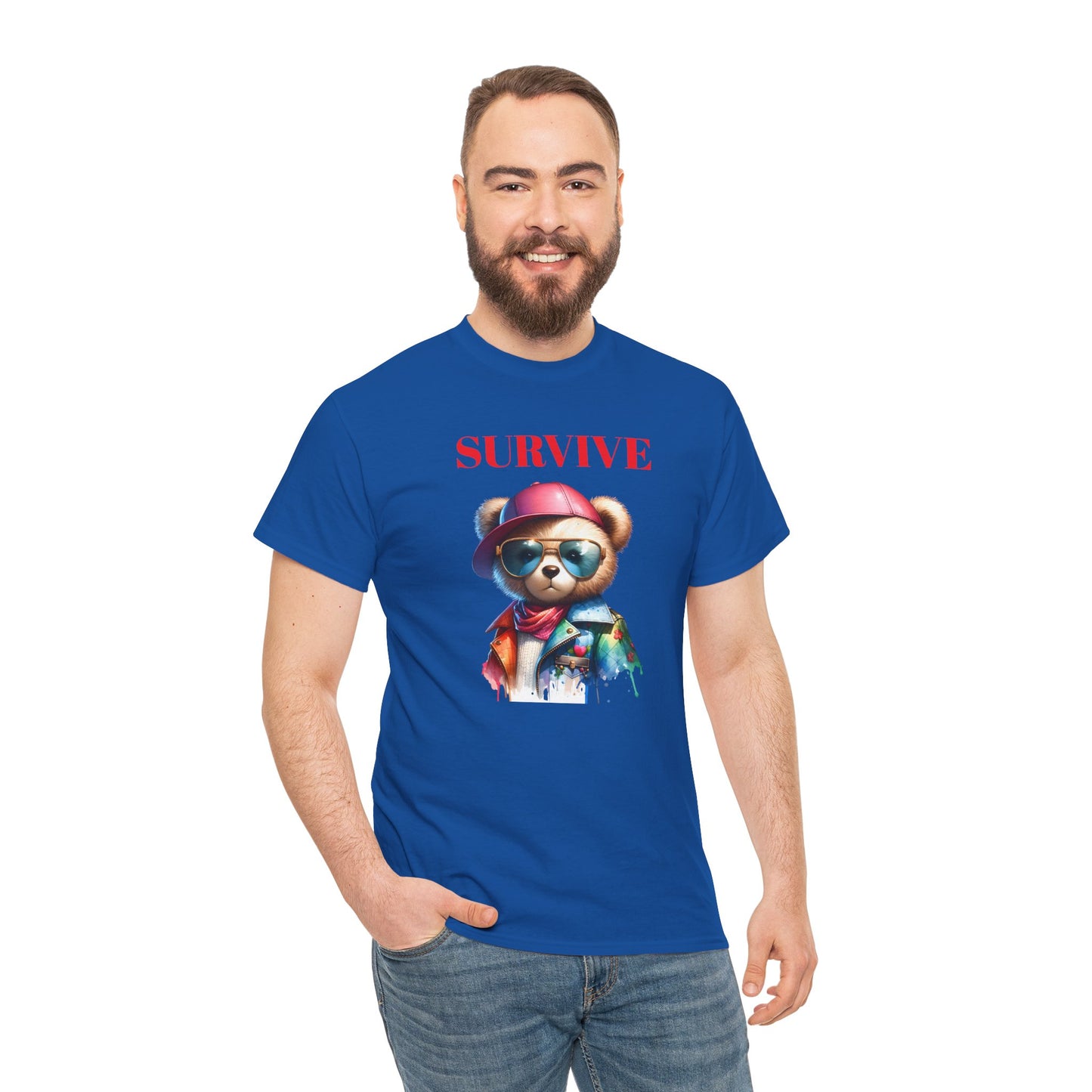 Princess Grace SURVIVE Unisex Heavy Cotton Tee