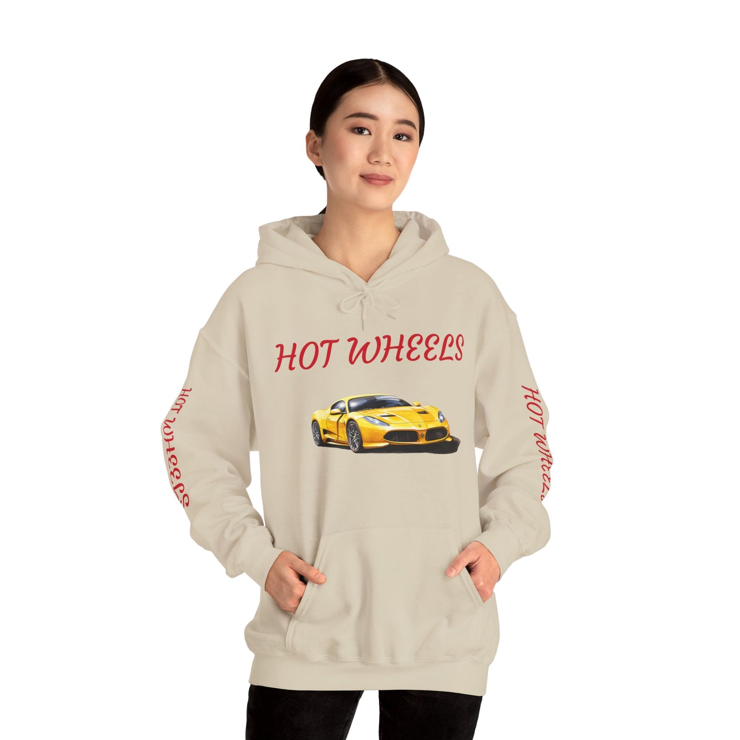 Princess Grace Retro Hot Wheels Hoodie for Car Enthusiasts