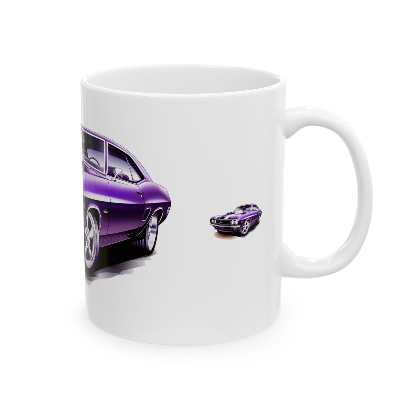 Princess Grace Classic Car Enthusiast Ceramic Mug Perfect for Coffee Lovers and Gift Ideas