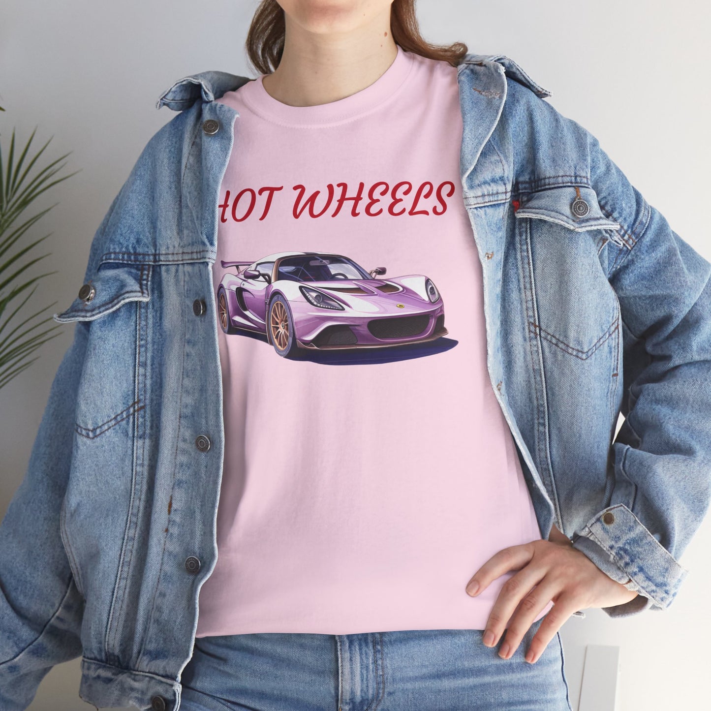 Princess Grace Hot Wheels Unisex Heavy Cotton Tee Perfect for Car Enthusiasts