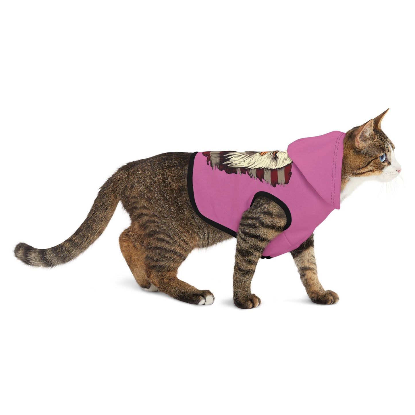 Princess Grace Patriotic Eagle Pet Hoodie Cozy Dog & Cat Apparel for Celebrations