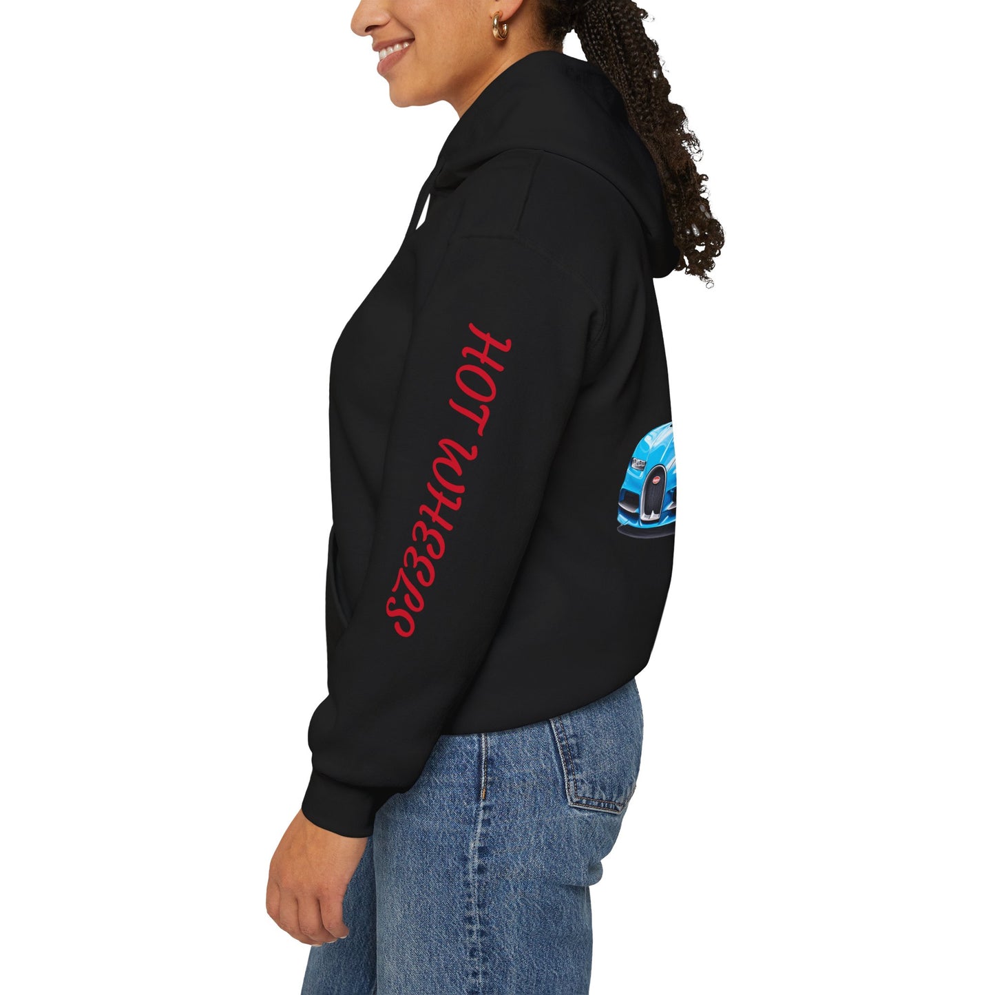 Princess Grace Cool Car Graphic Hoodie Hot Wheels Design for Auto Enthusiasts