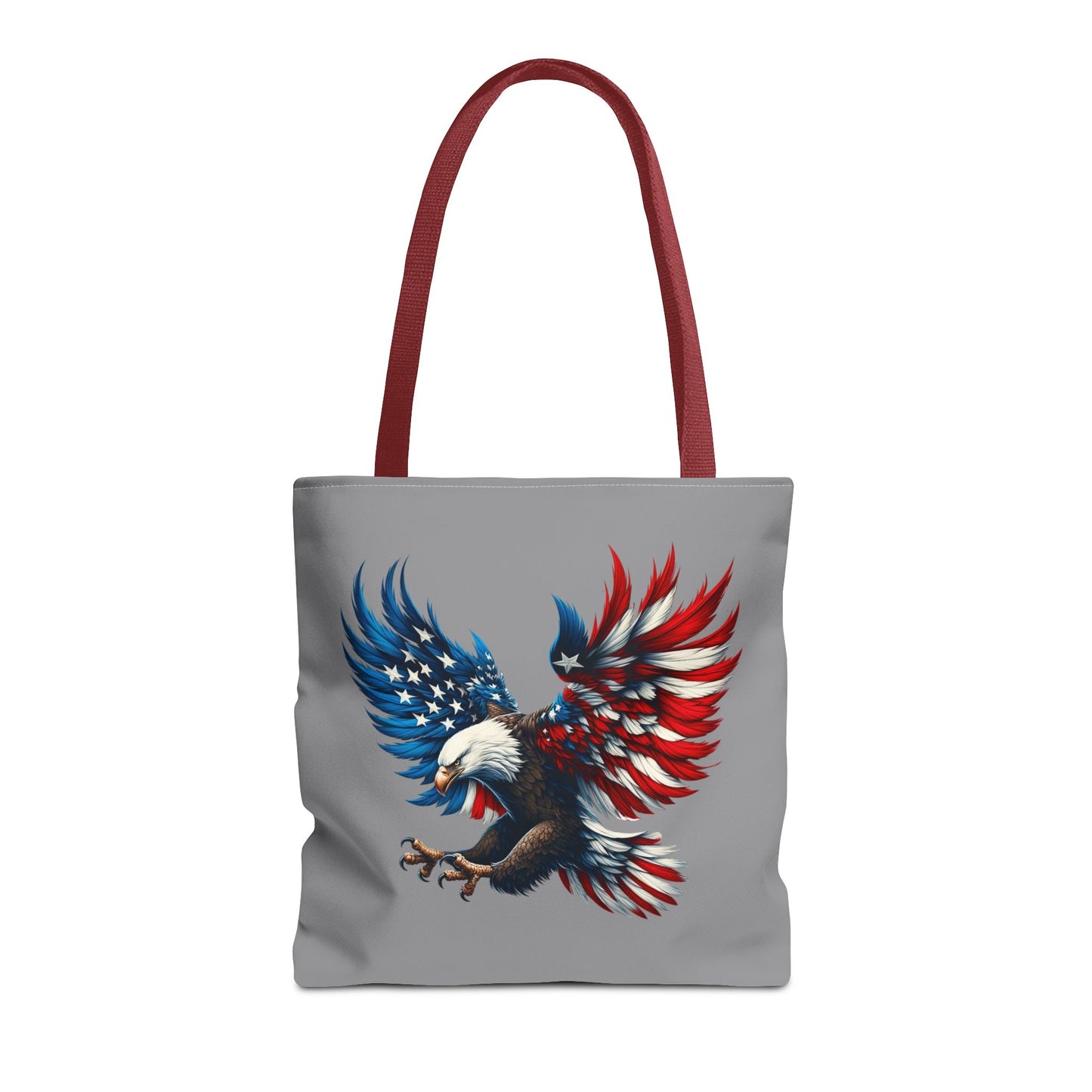 Princess Grace Patriotic Eagle Tote Bag USA Flag Design for Independence Day & Everyday Use