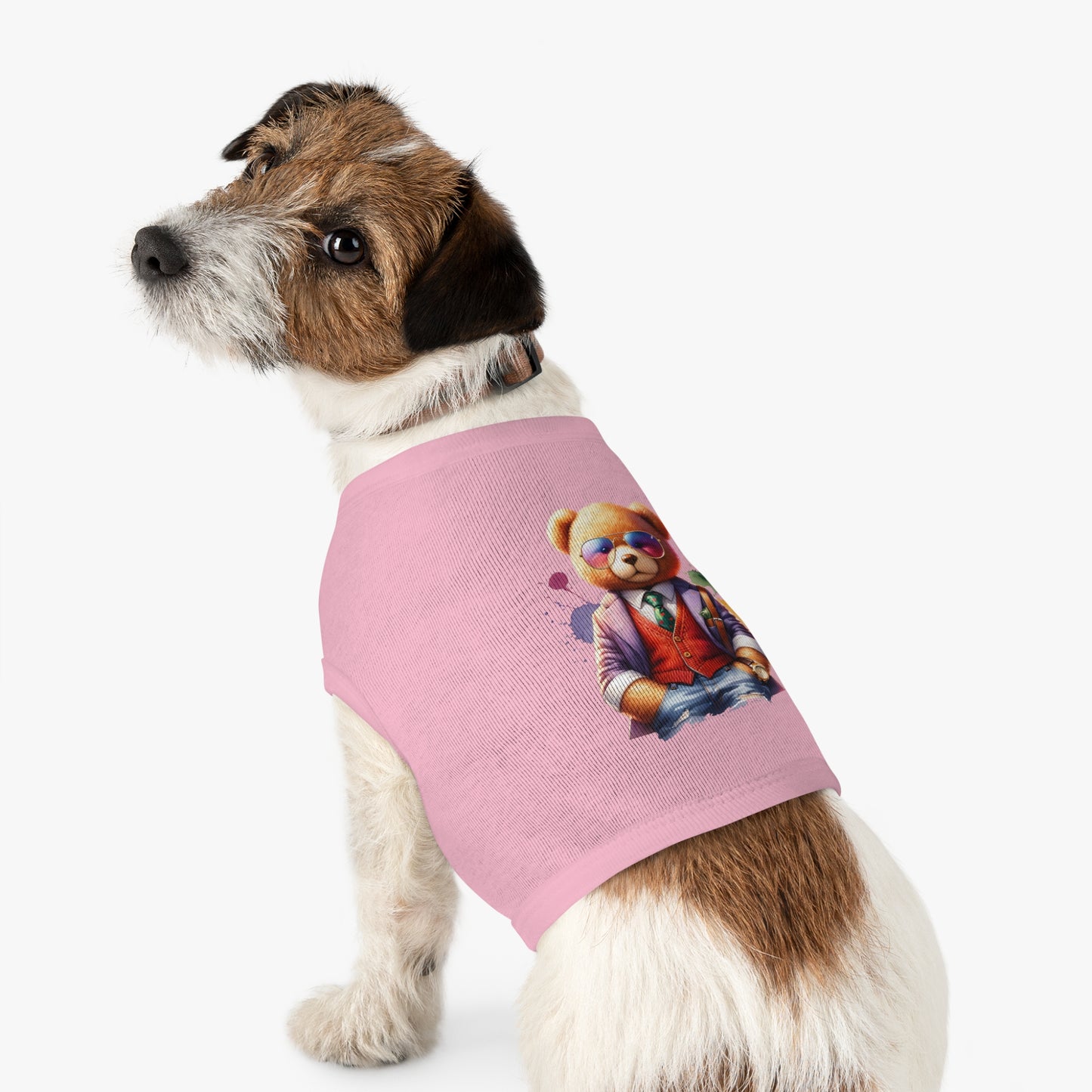Princess Grace CUTE Stylish Pet Tank Top Trendy Bear Design for Small Dogs & Cats