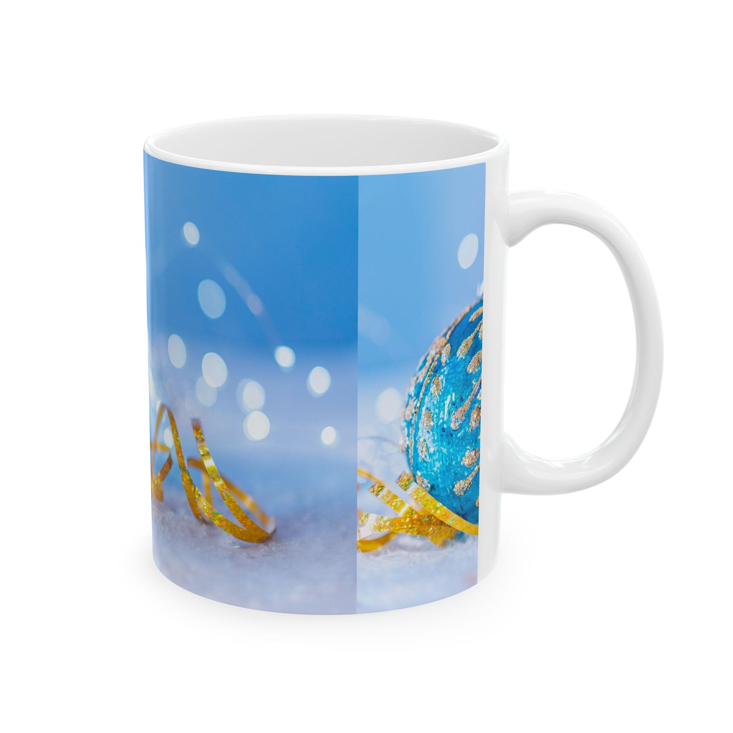 Princess Grace Winter Wonderland Ceramic Mug Festive Holiday Coffee Cup (11oz 15oz)