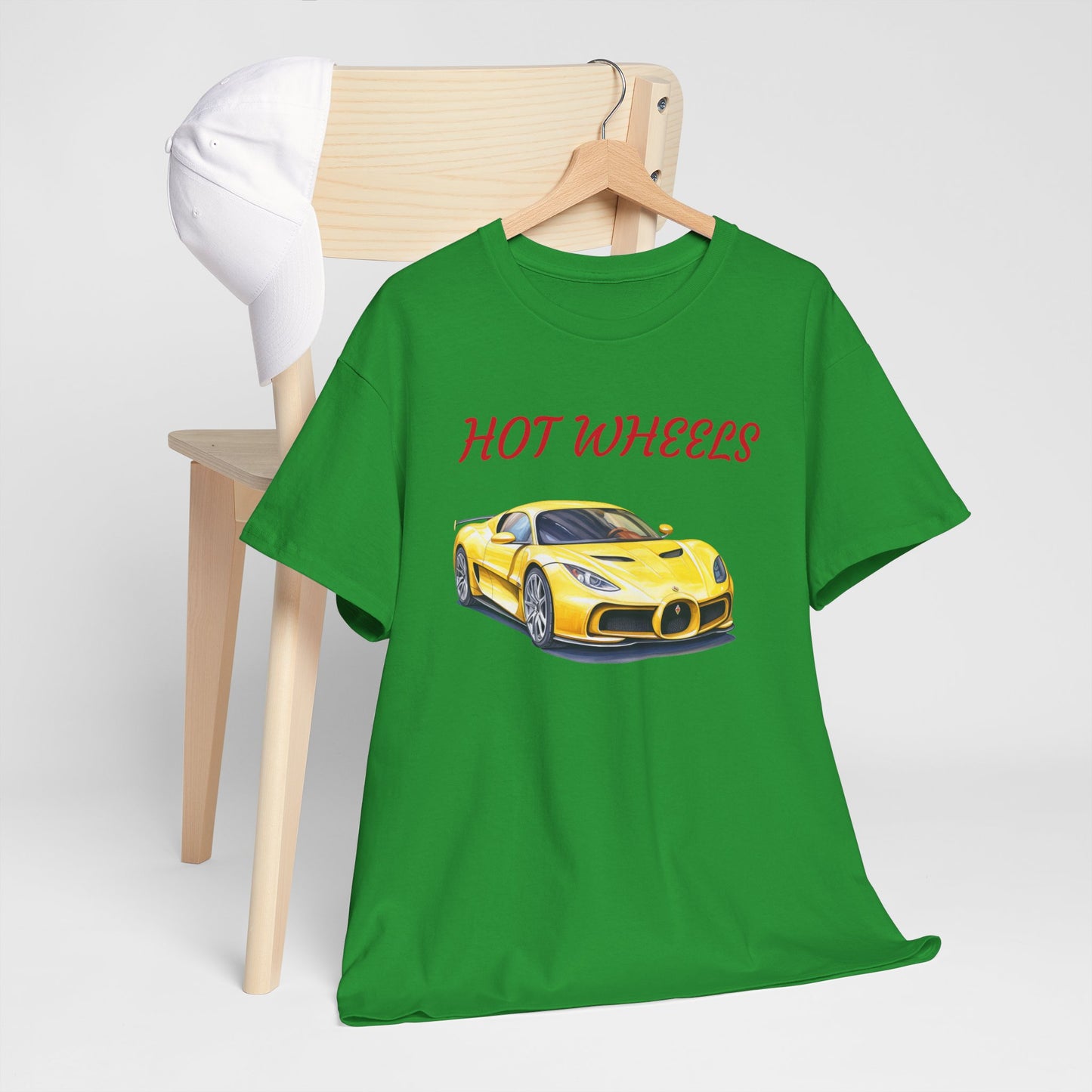 Princess Grace Hot Wheels Unisex Heavy Cotton Tee Perfect Gift for Car Enthusiasts