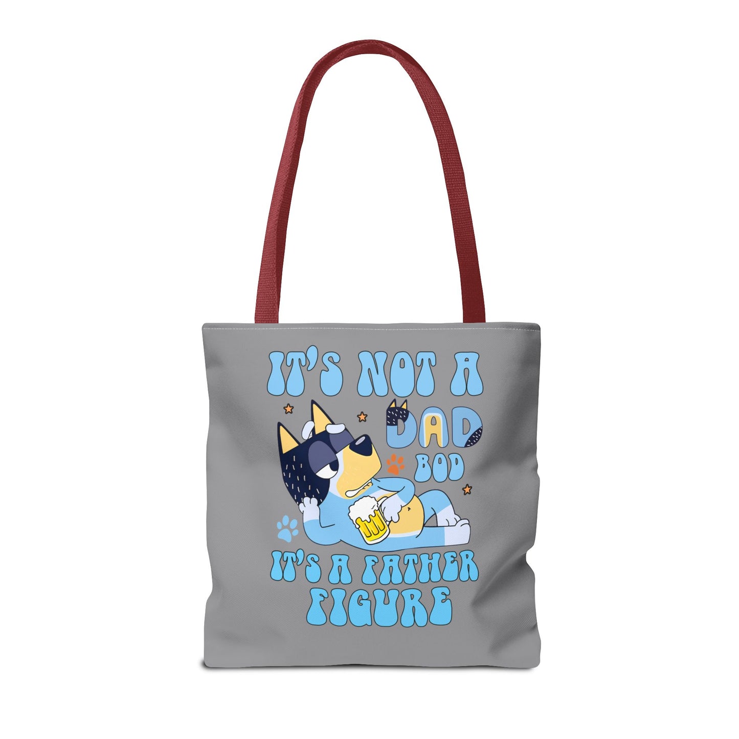 Princess Grace Funny Dog Dad Tote Bag Perfect Gift for Father's Day