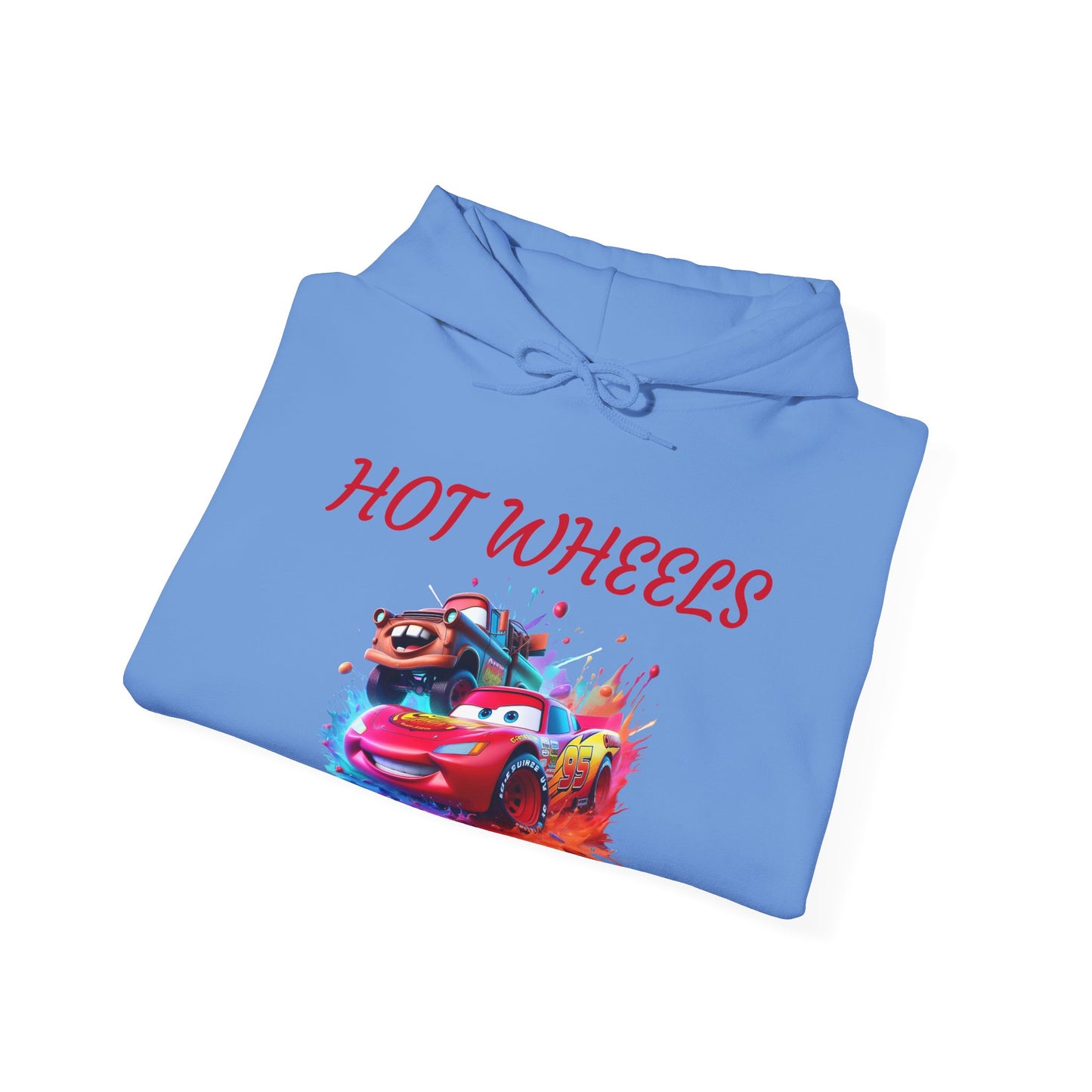 Princess Grace Hot Wheels Unisex Hoodie Retro Racing Design for Kids and Car Enthusiasts