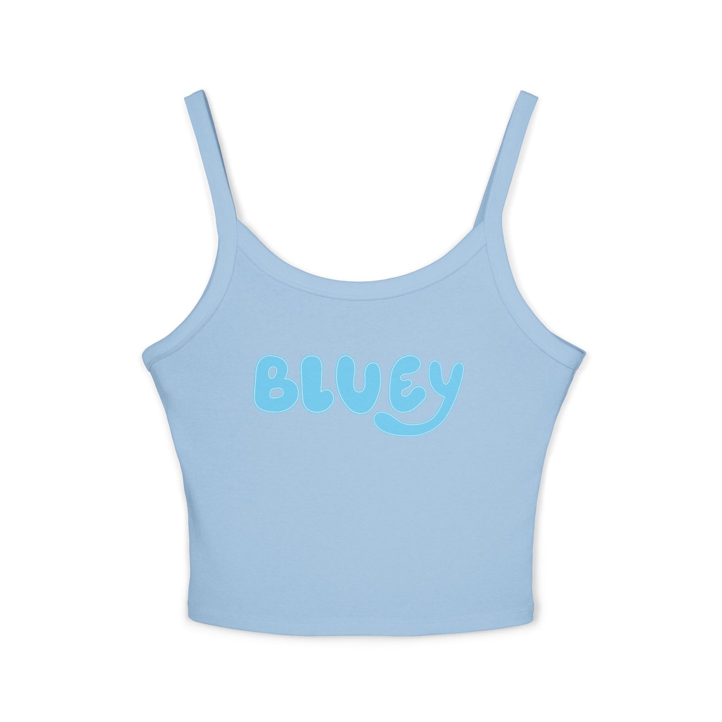 Princess Grace Bluey Women's Spaghetti Strap Tank Top Playful Summer Style