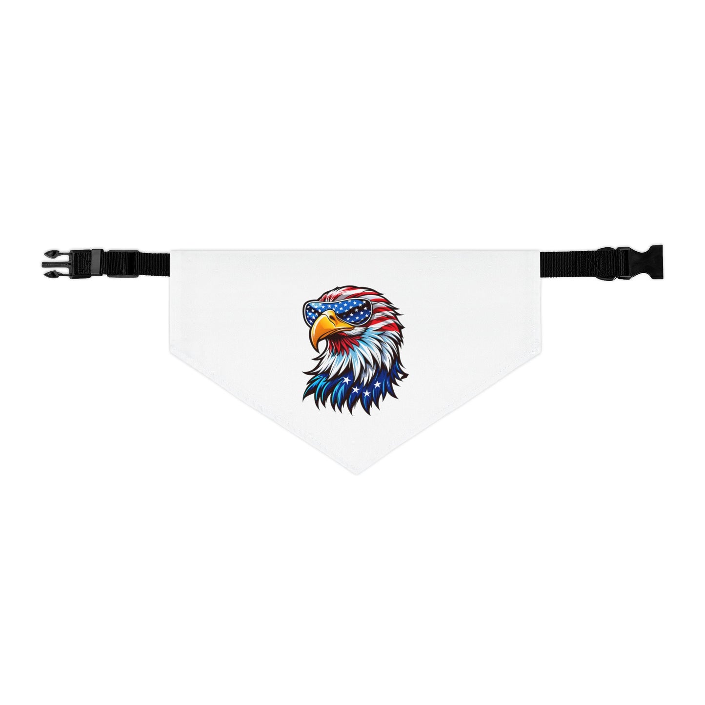 Princess Grace Patriotic Eagle Pet Bandana Collar for Dogs Perfect for Independence Day Celebrations