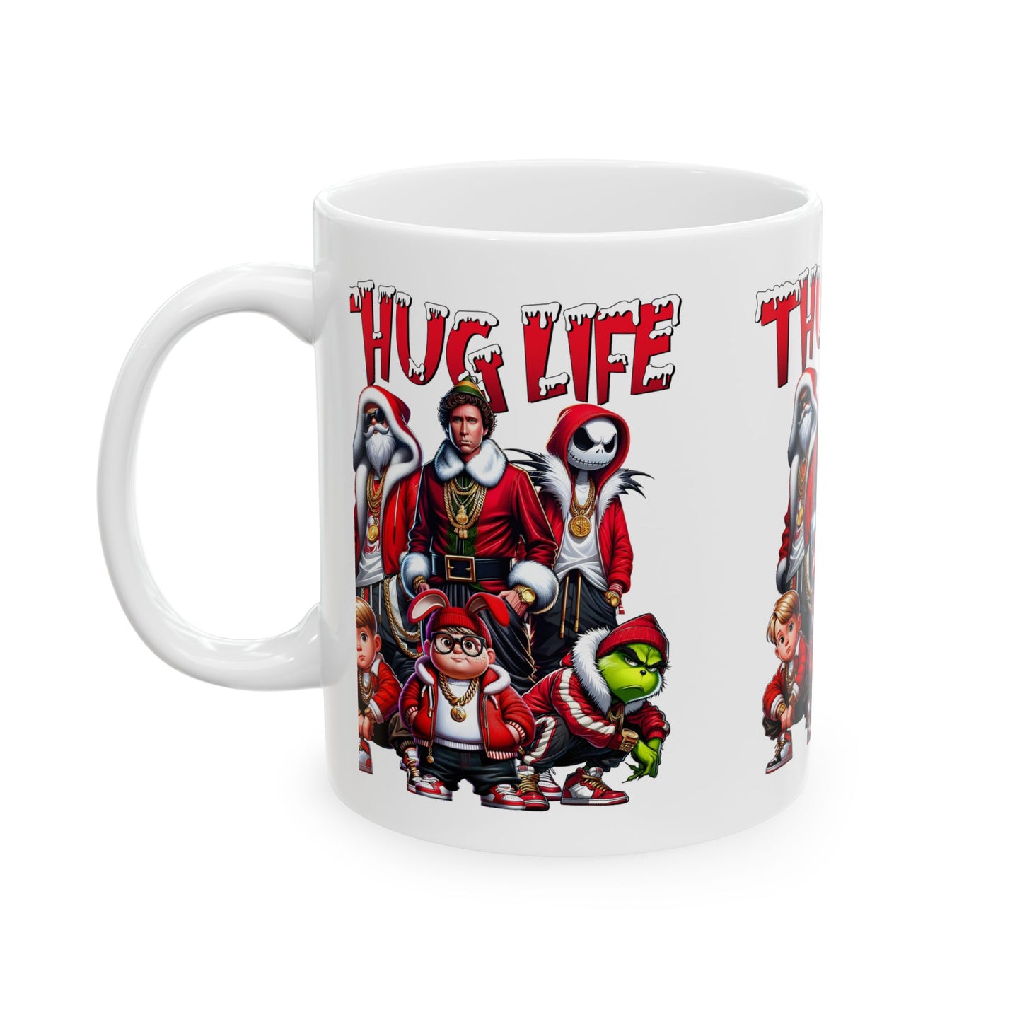 Princess Grace Thug Life Ceramic Mug 11oz & 15oz Fun & Unique Gift for Holidays