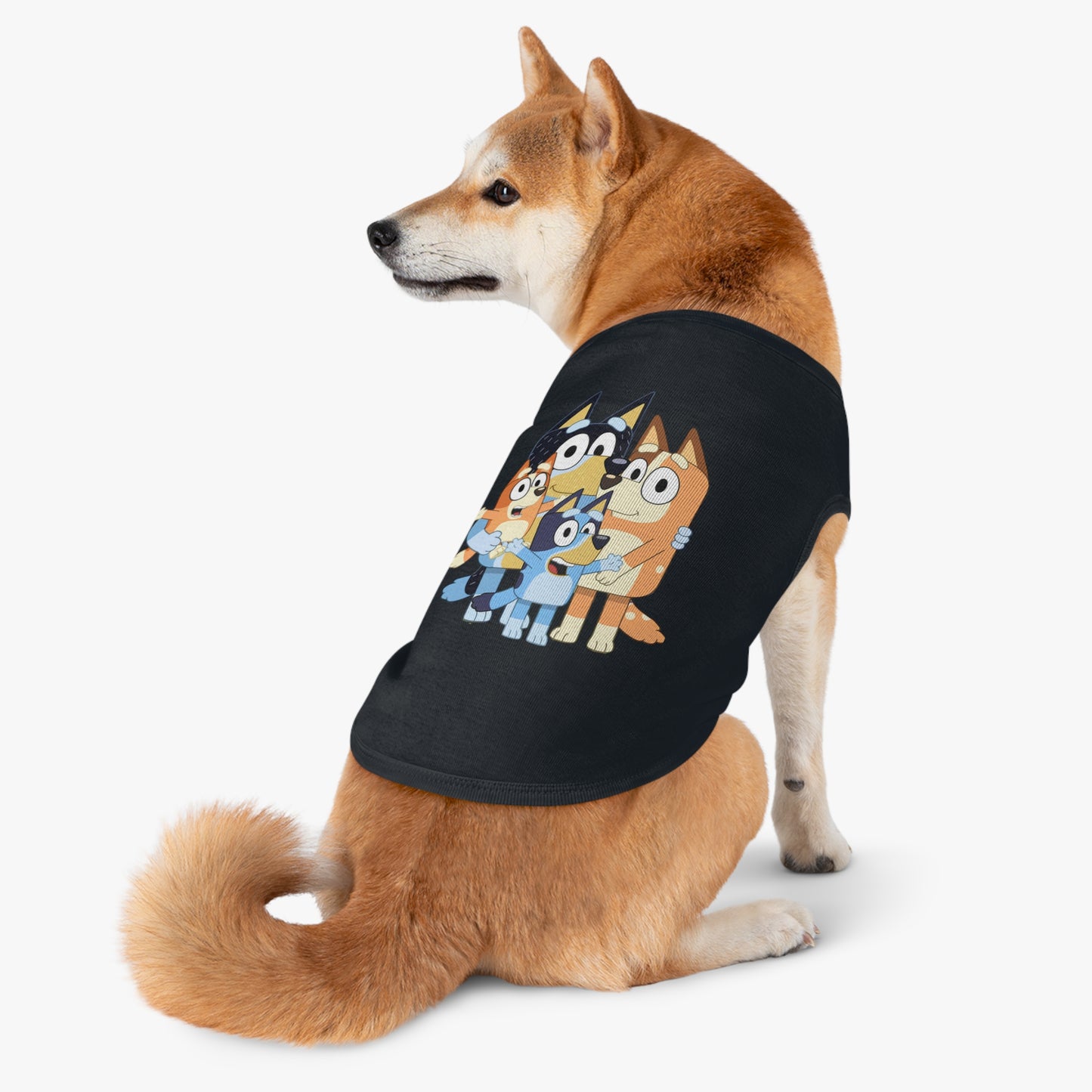 Princess Grace BLUEY Cute Cartoon Pet Tank Top Fun & Stylish Dog Apparel