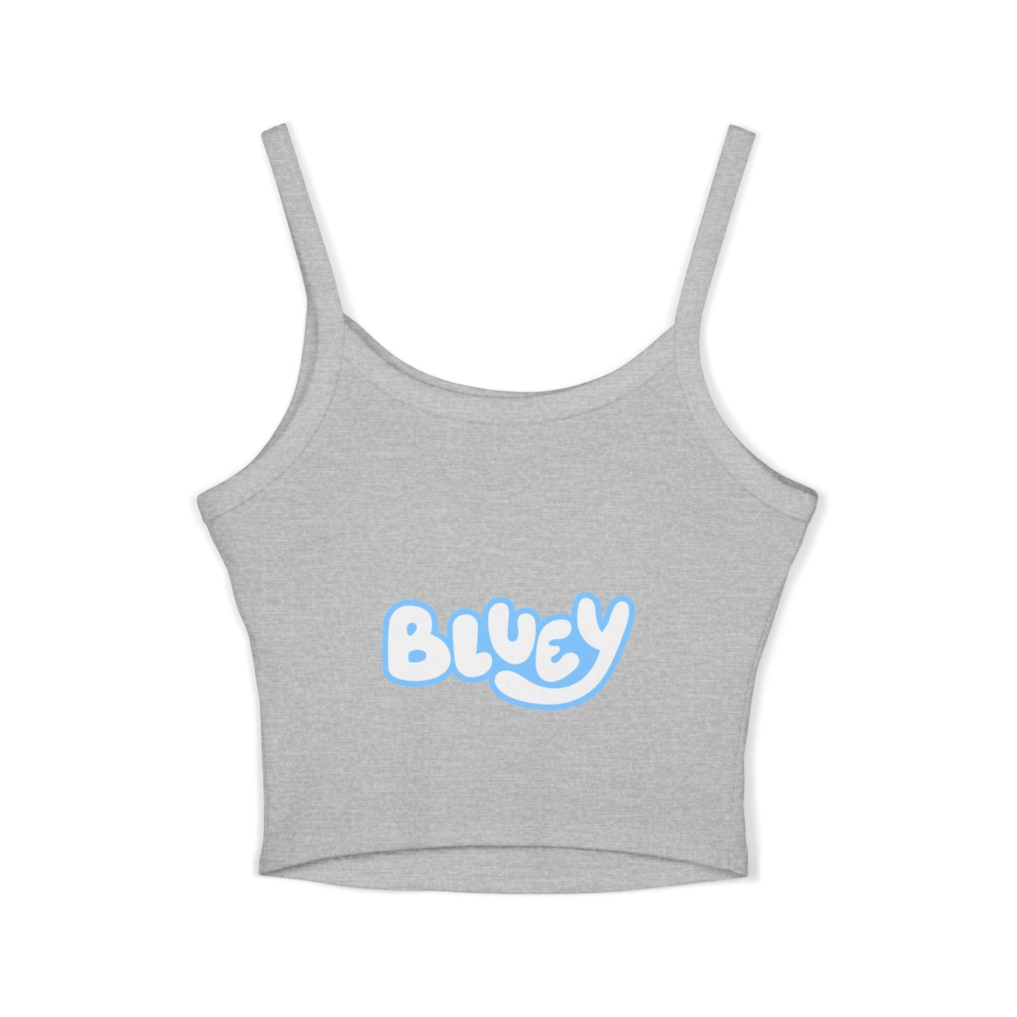 Princess Grace Bluey Spaghetti Strap Tank Top for Women Cute Cartoon Graphic