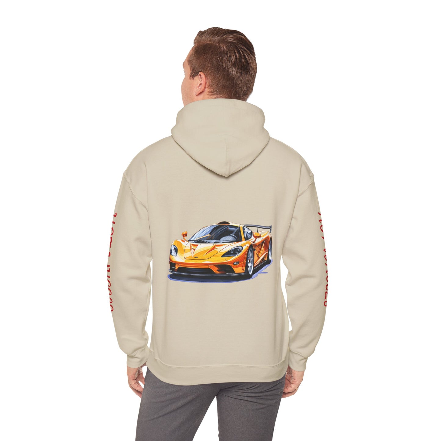 Princess Grace Hot Wheels Unisex Hooded Sweatshirt Retro Car Art