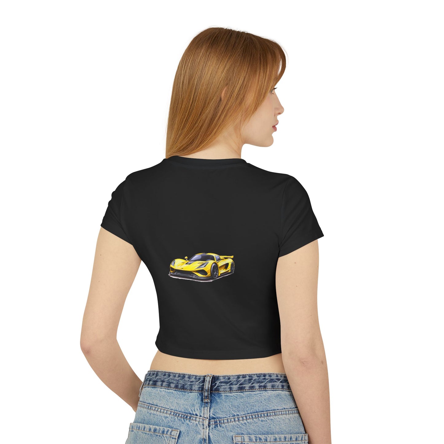 Princess Grace Hot Wheels Graphic Baby Tee for Car Enthusiasts