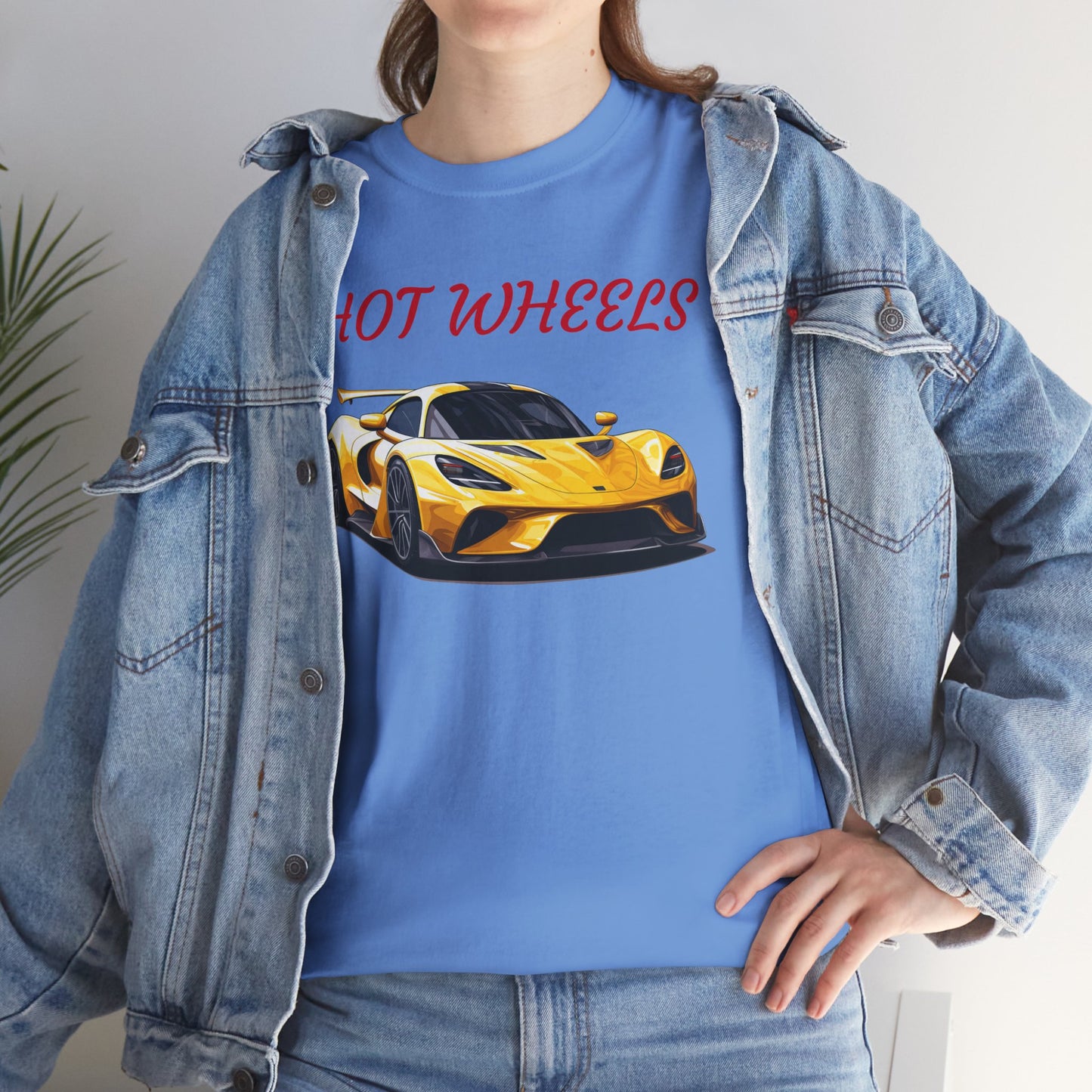 Princess Grace Hot Wheels Unisex Heavy Cotton Tee Perfect for Car Enthusiasts