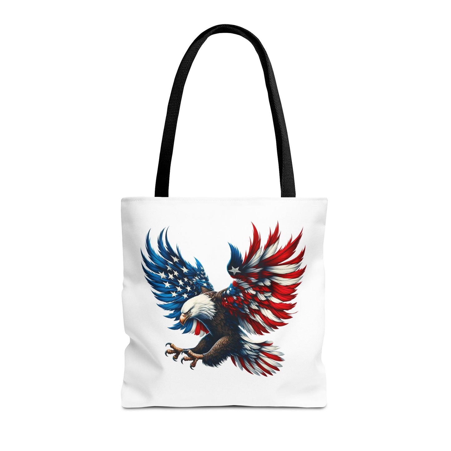 Princess Grace Patriotic American Eagle Tote Bag Bold Freedom Design