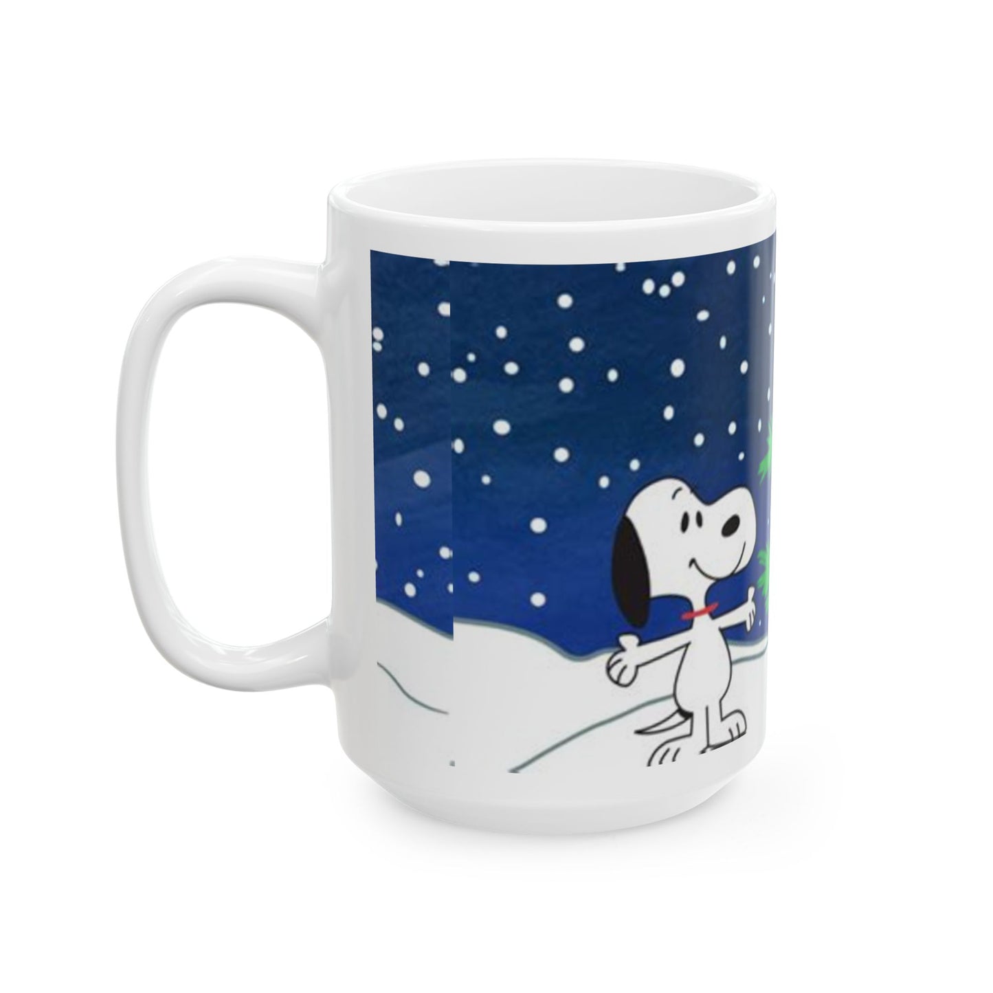 Princess Grace Charlie Brown Christmas Ceramic Mug Perfect Holiday Gift