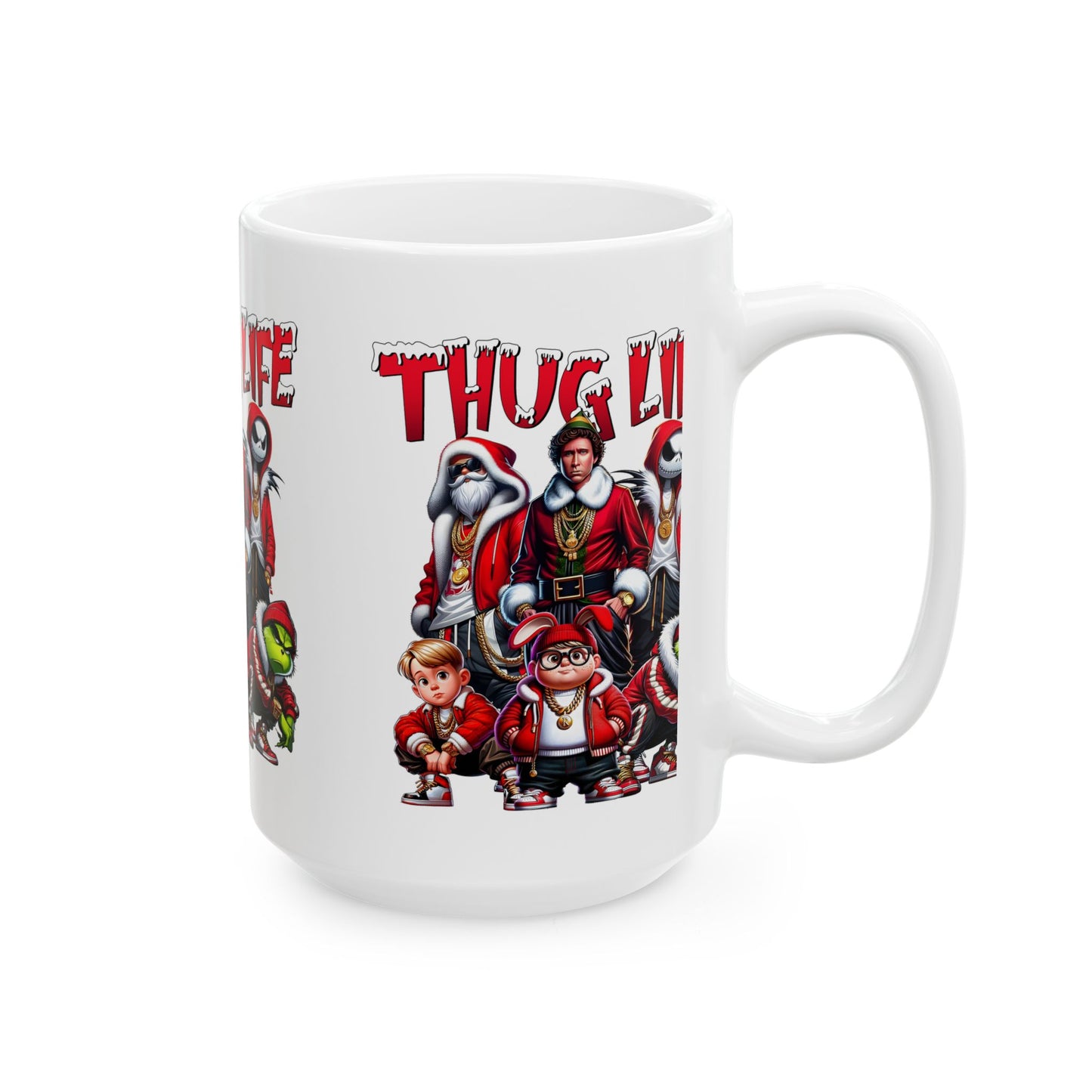 Princess Grace Thug Life Ceramic Mug 11oz & 15oz Fun & Unique Gift for Holidays