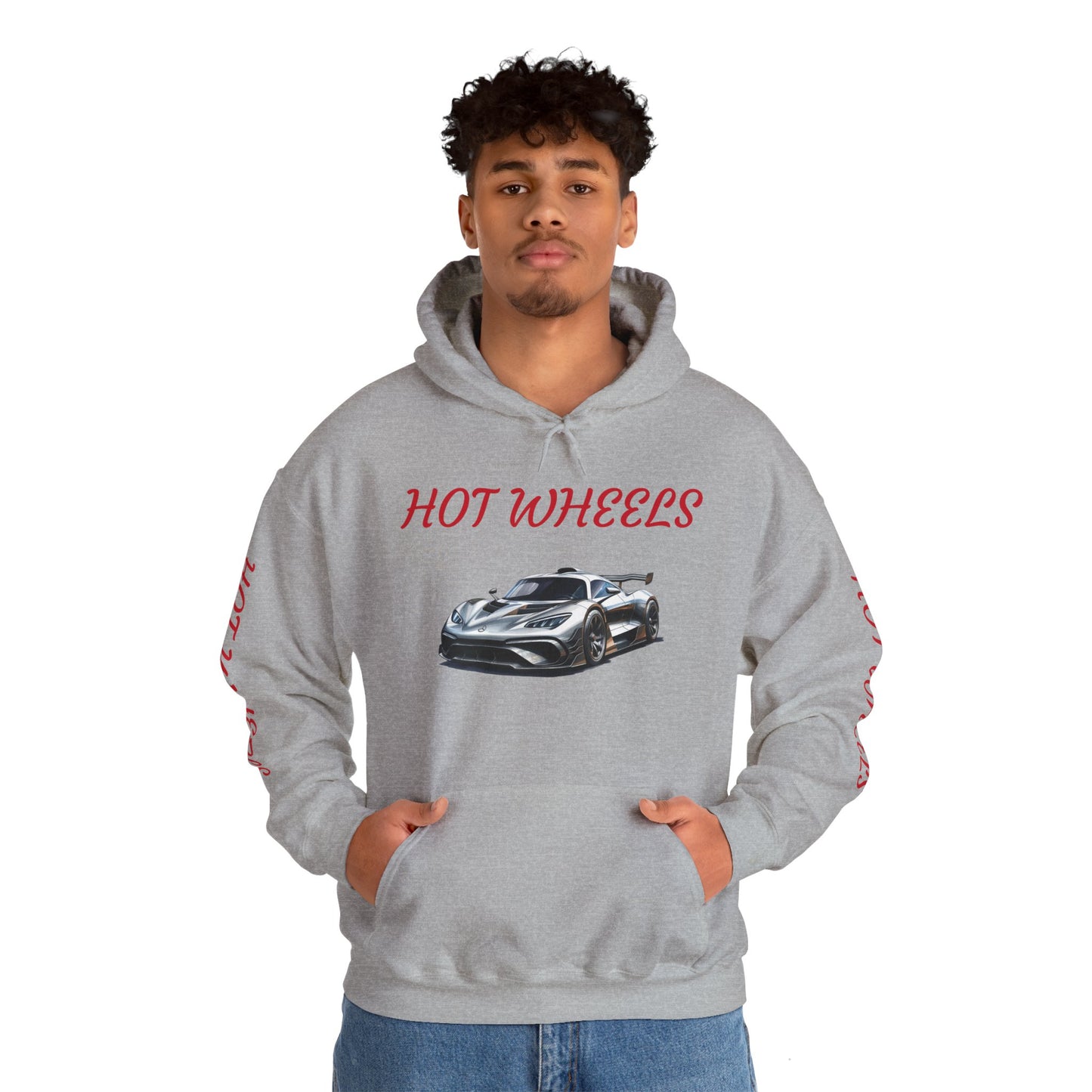 Princess Grace Hot Wheels Unisex Hooded Sweatshirt Racing Inspired Comfort for Car Enthusiasts