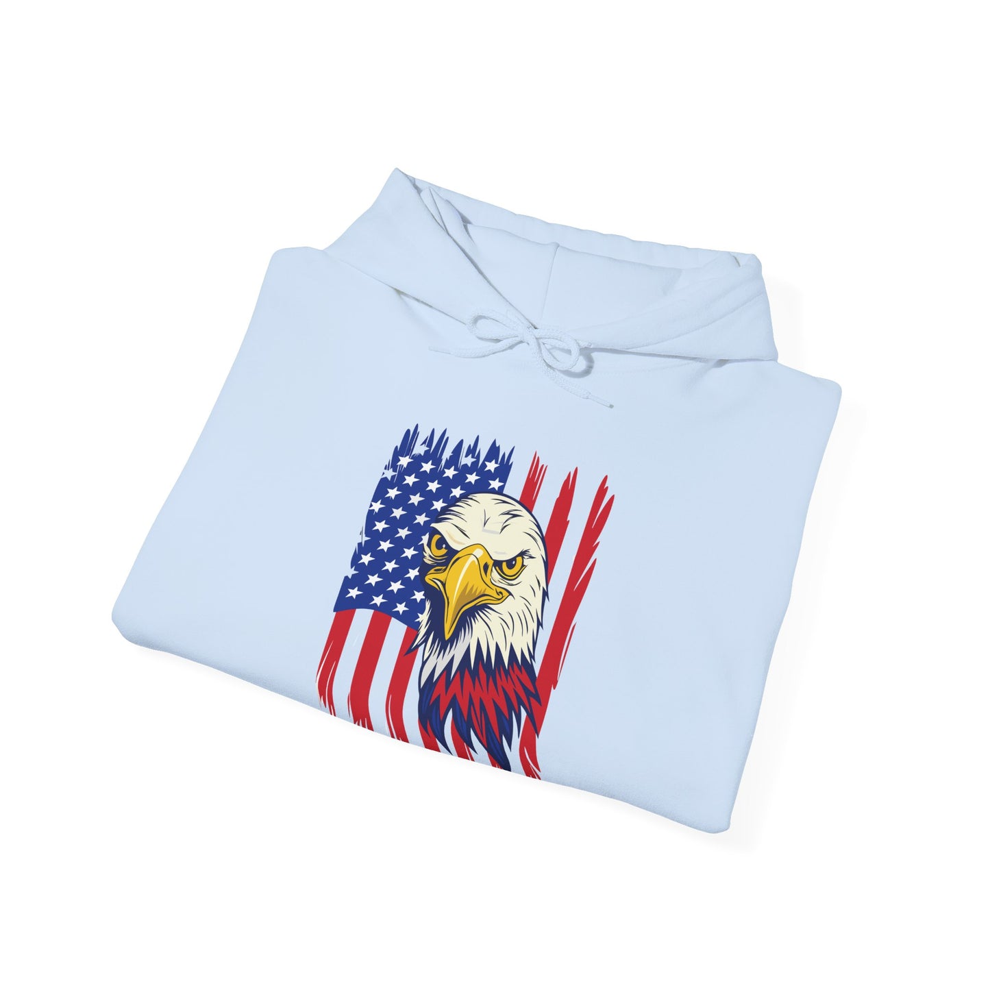 Princess Grace Patriotic Eagle Unisex Heavy Blend Hoodie
